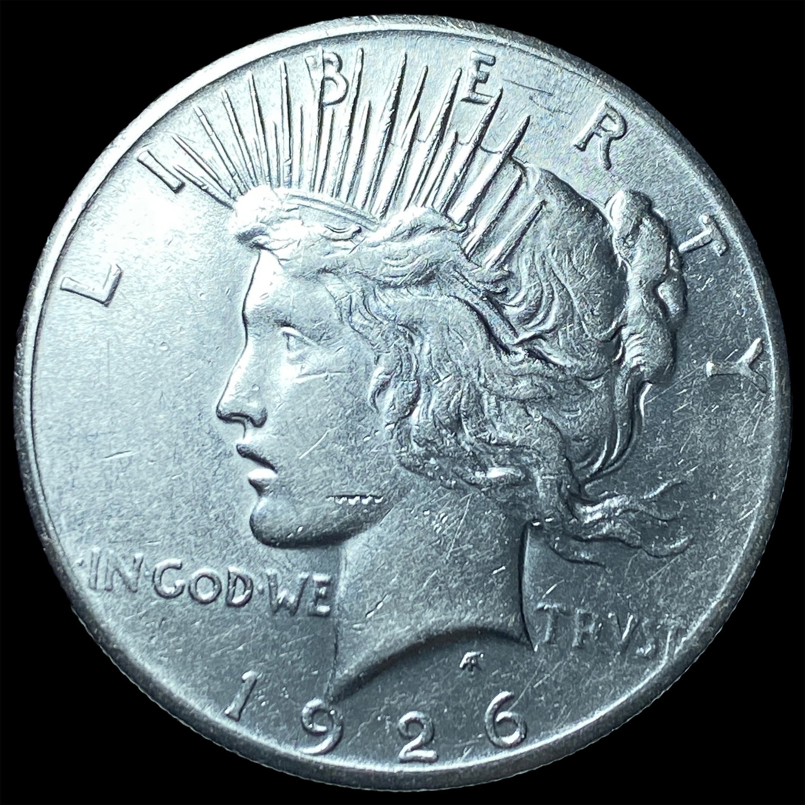 1926 Silver Peace Dollar CLOSELY UNCIRCULATED: 1926 Silver Peace Dollar CLOSELY UNCIRCULATED