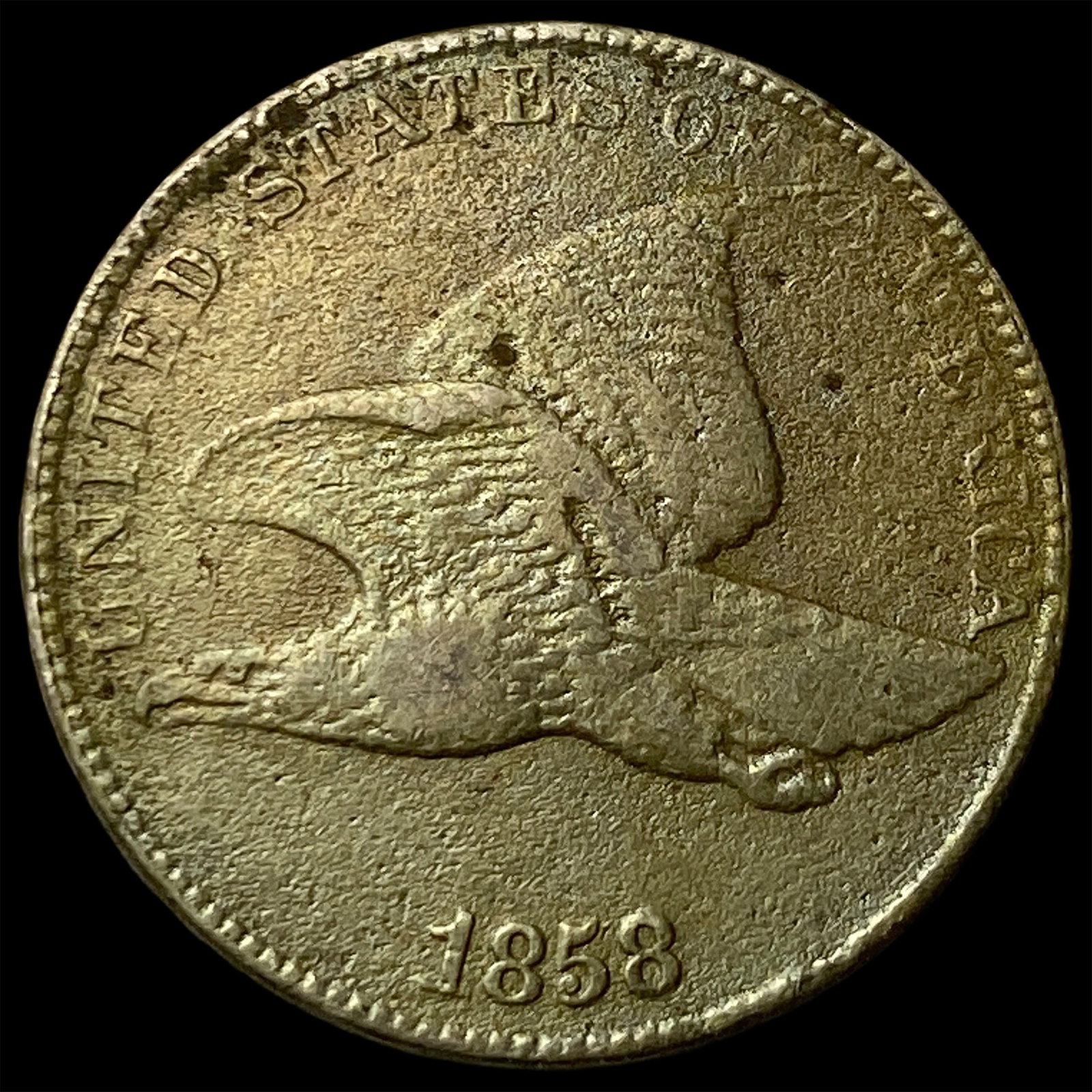 1858 Flying Eagle Cent LIGHTLY CIRCULATED (1 of 2)