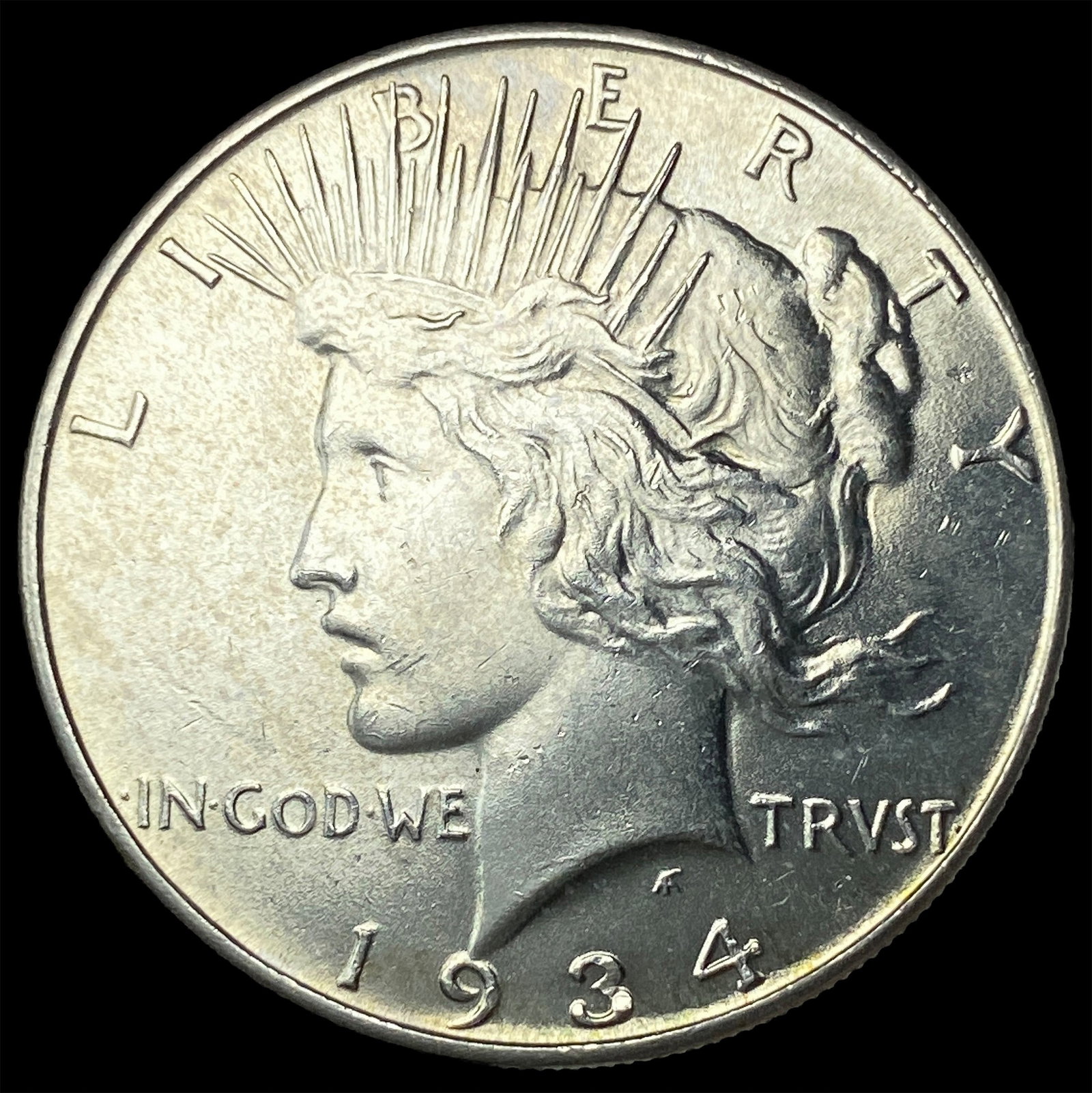 1934 Silver Peace Dollar UNCIRCULATED (1 of 2)