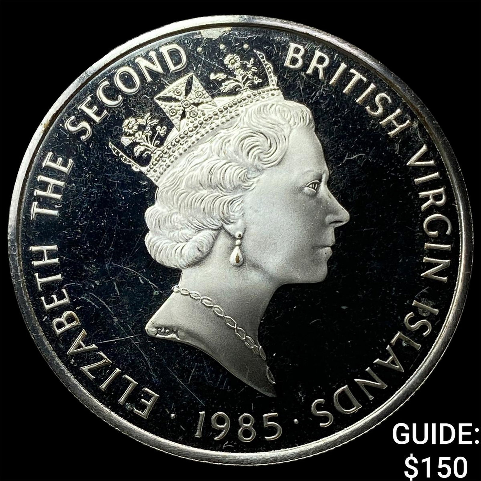 1985 British Virgin Islands Silver $20 Proof (1 of 2)
