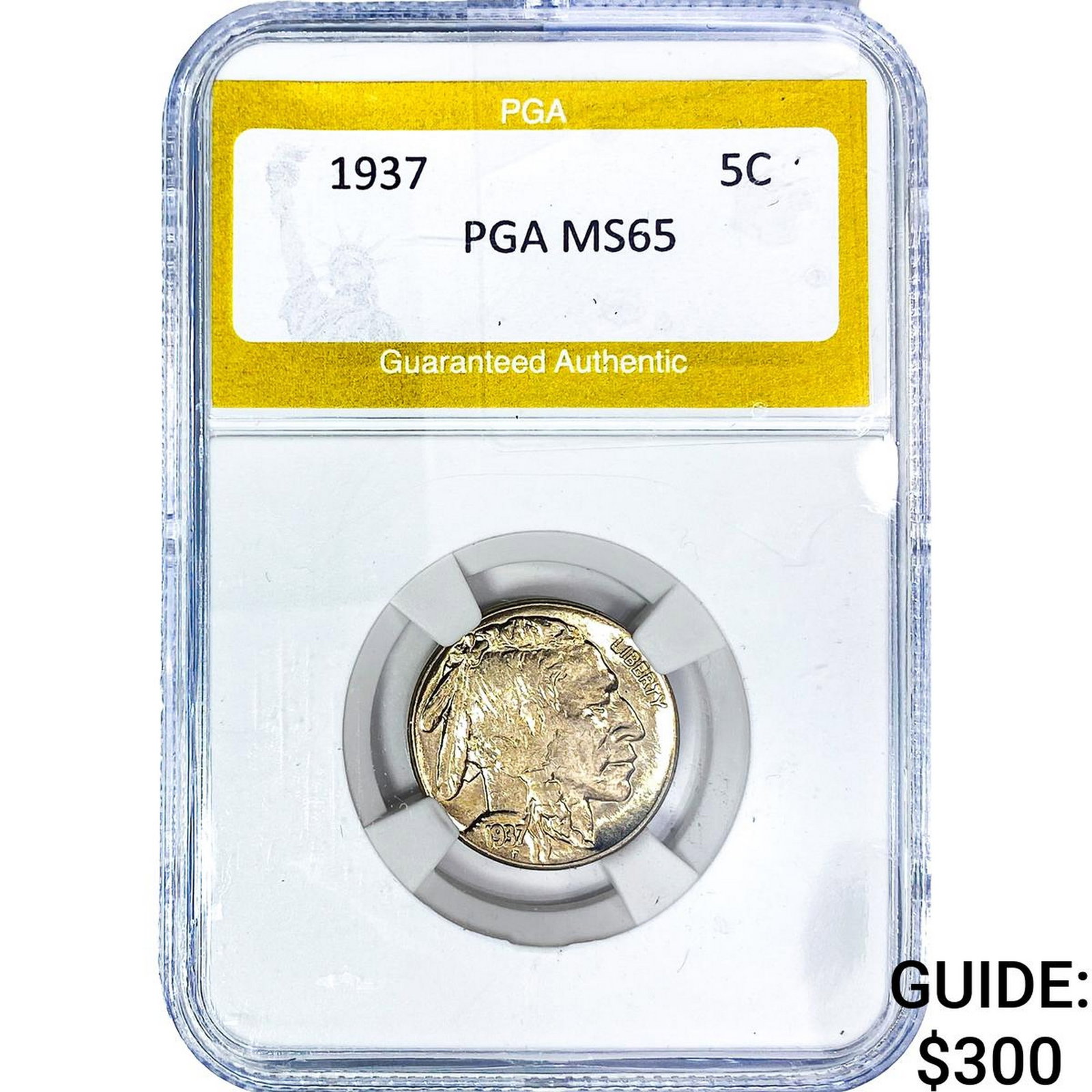 1937 Buffalo Nickel PGA MS65 (1 of 2)