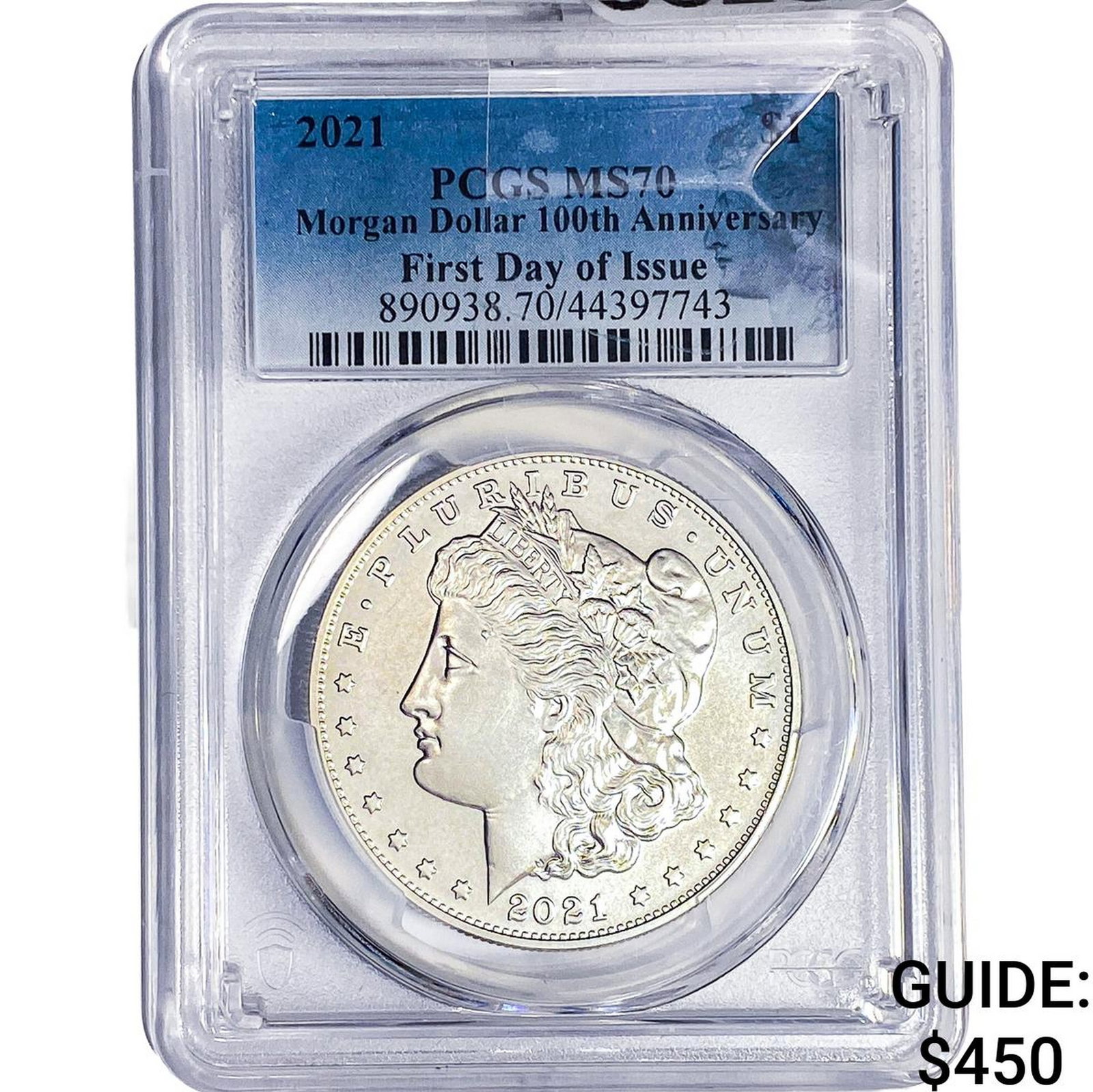 2021 Morgan Silver Dollar PCGS MS70 (1 of 2)