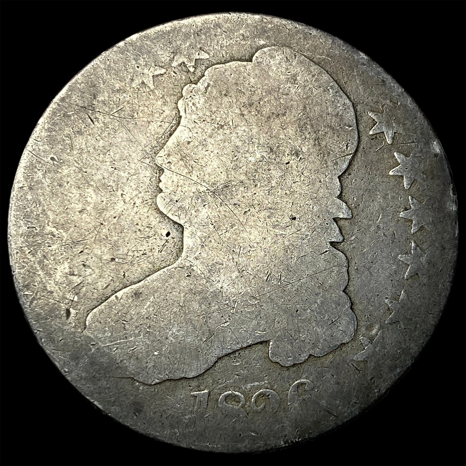 1826 Capped Bust Quarter NICELY CIRCULATED: 1826 Capped Bust Quarter NICELY CIRCULATED