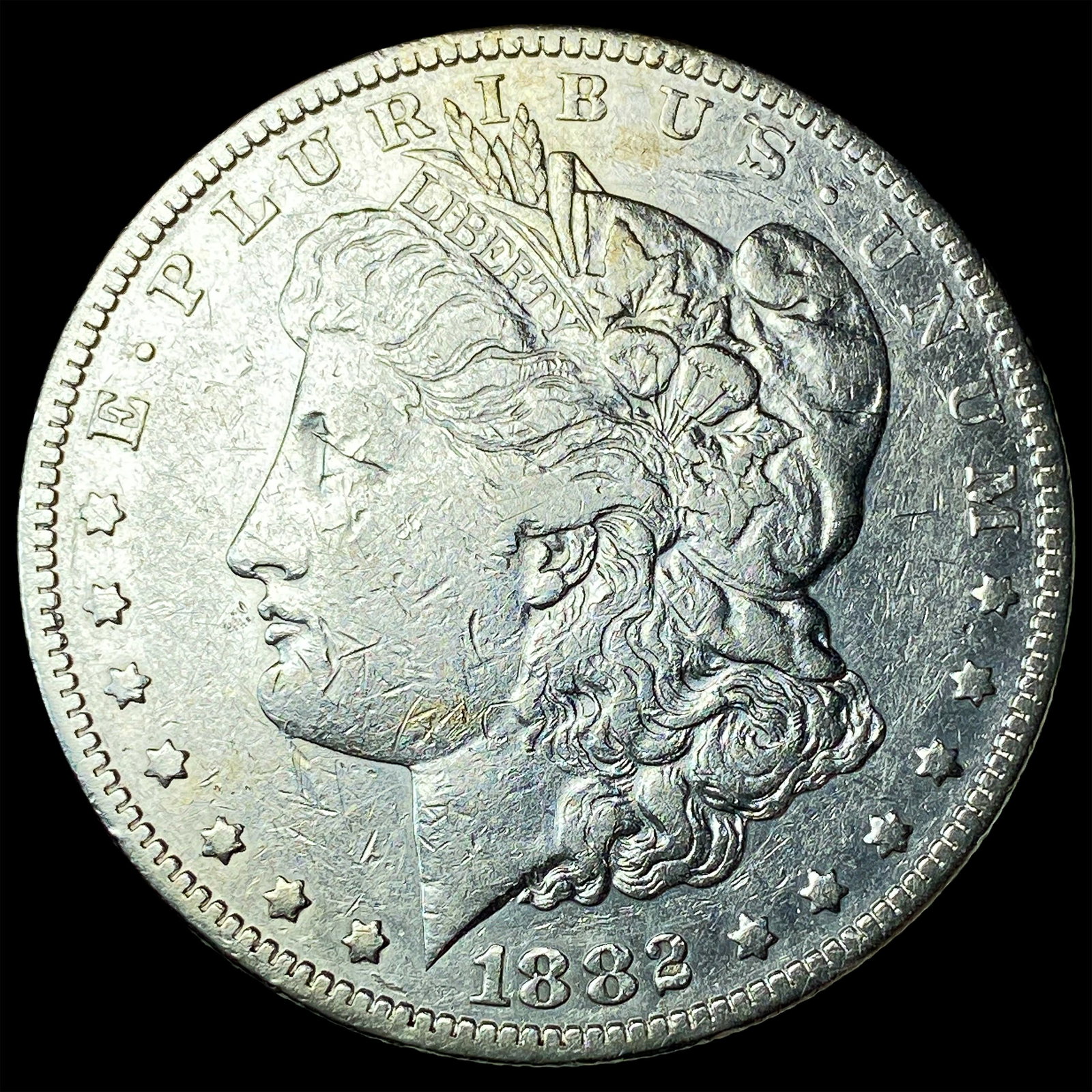 1882 Silver Morgan Dollar NICELY CIRCULATED: 1882 Silver Morgan Dollar NICELY CIRCULATED