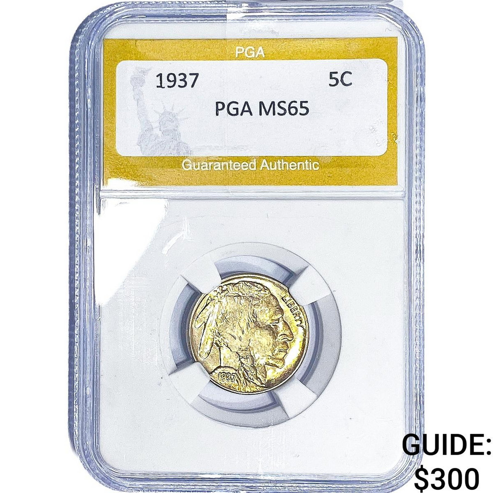 1937 Buffalo Nickel PGA MS65 (1 of 2)