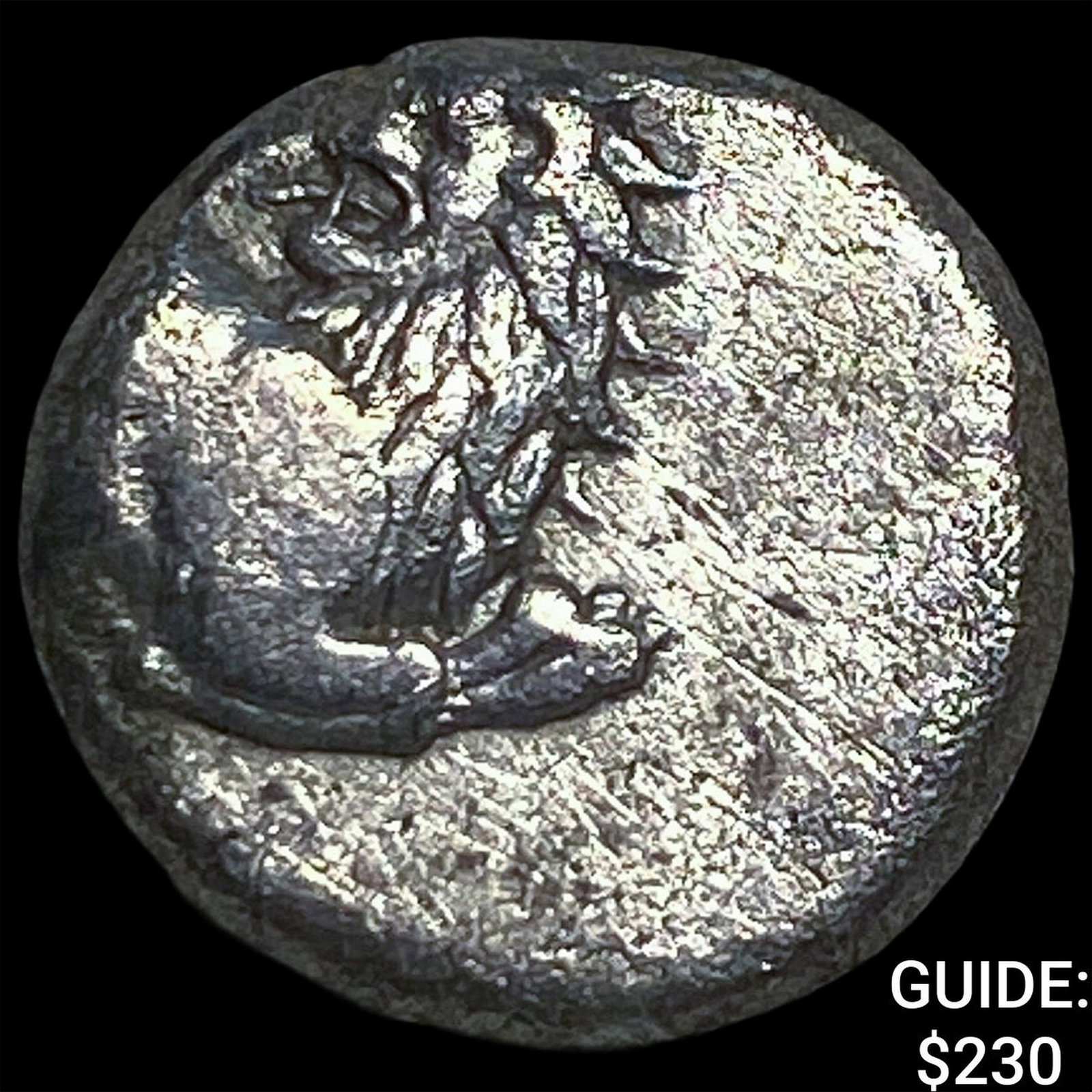 Ancient Greece Cherronesos 400-350 BC Silver Hemidrachm NEARLY UNCIRCULATED (1 of 2)