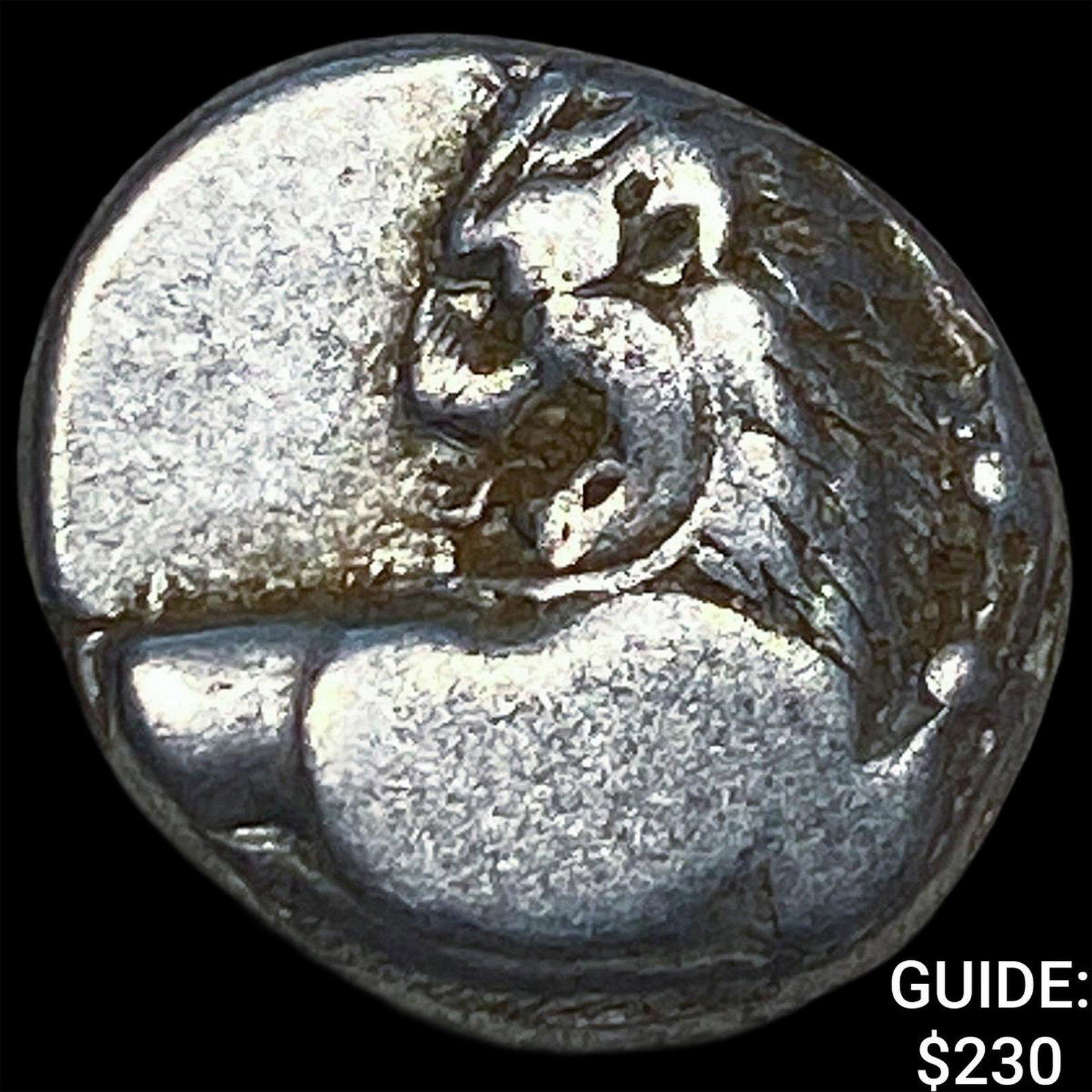 Ancient Greece Cherronesos 400-350 BC Silver Hemidrachm NEARLY UNCIRCULATED (1 of 2)