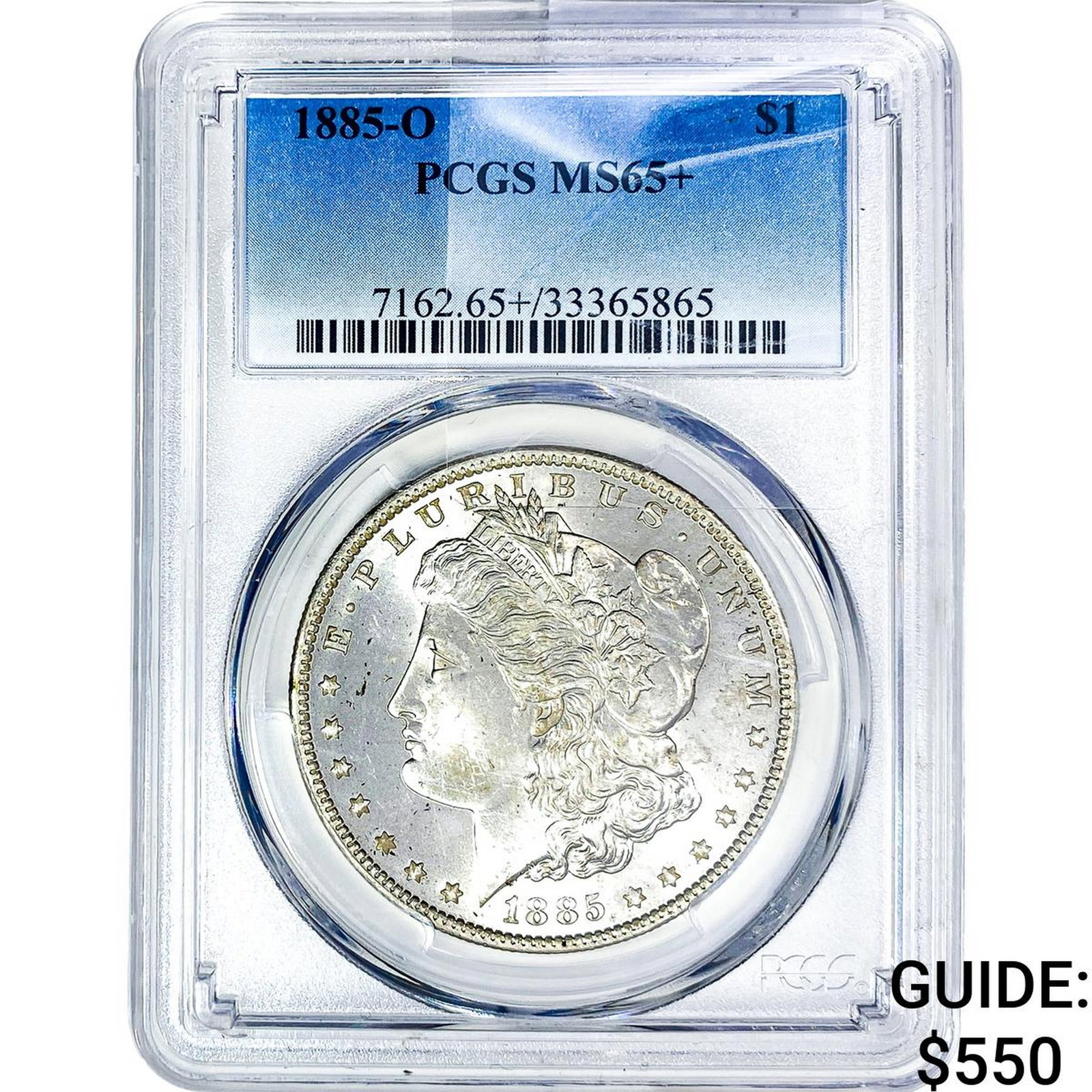 1885-O Morgan Silver Dollar PCGS MS65+ (1 of 2)