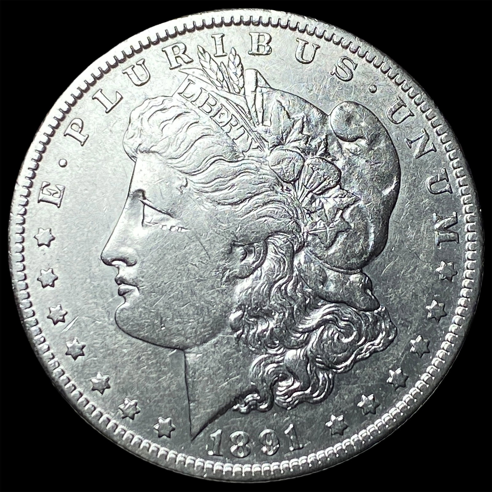 1891-O Silver Morgan Dollar CLOSELY UNCIRCULATED: 1891-O Silver Morgan Dollar CLOSELY UNCIRCULATED