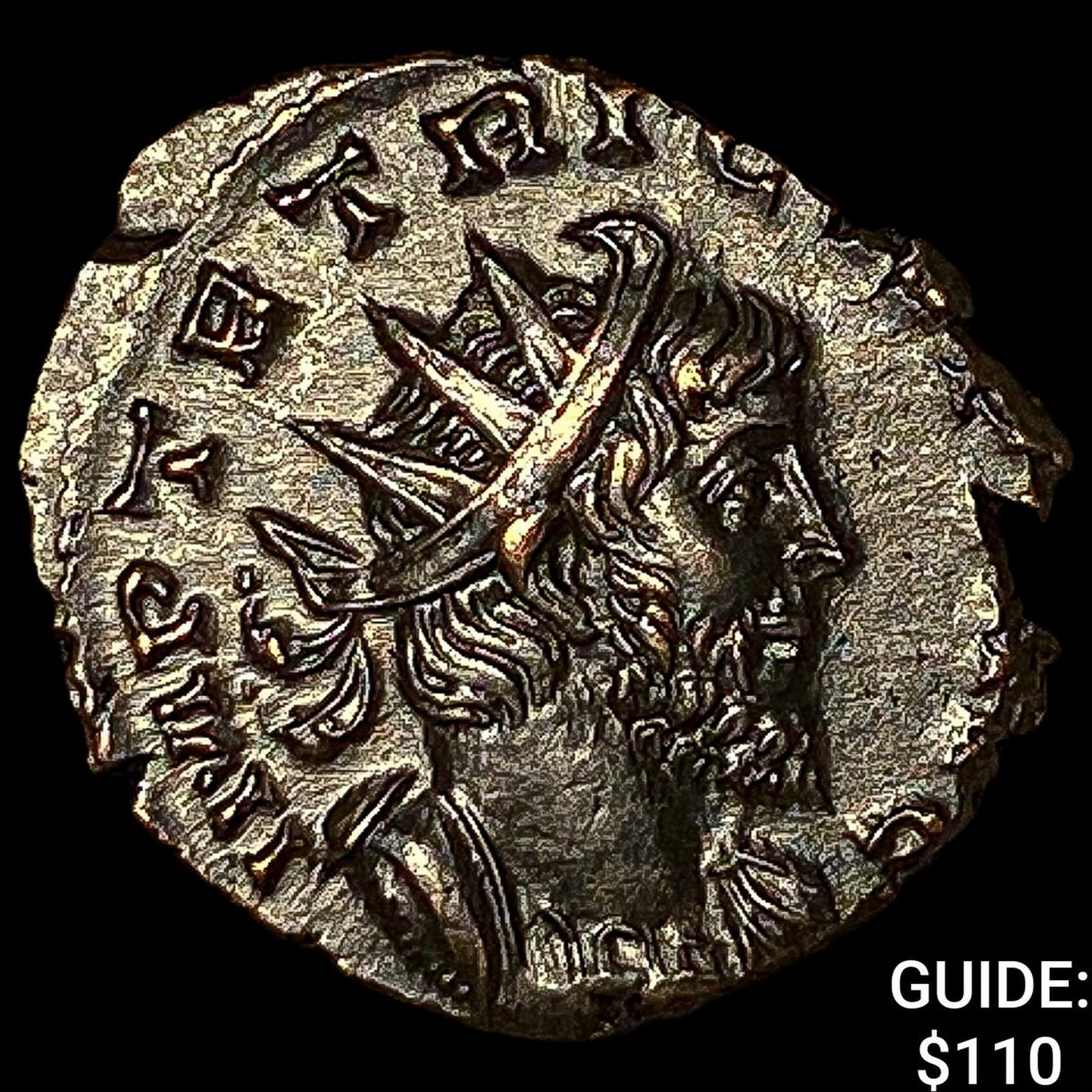 Gallic Empire Tetricus 271-274 AD Bronze Antoninianus CHOICE AU (1 of 2)
