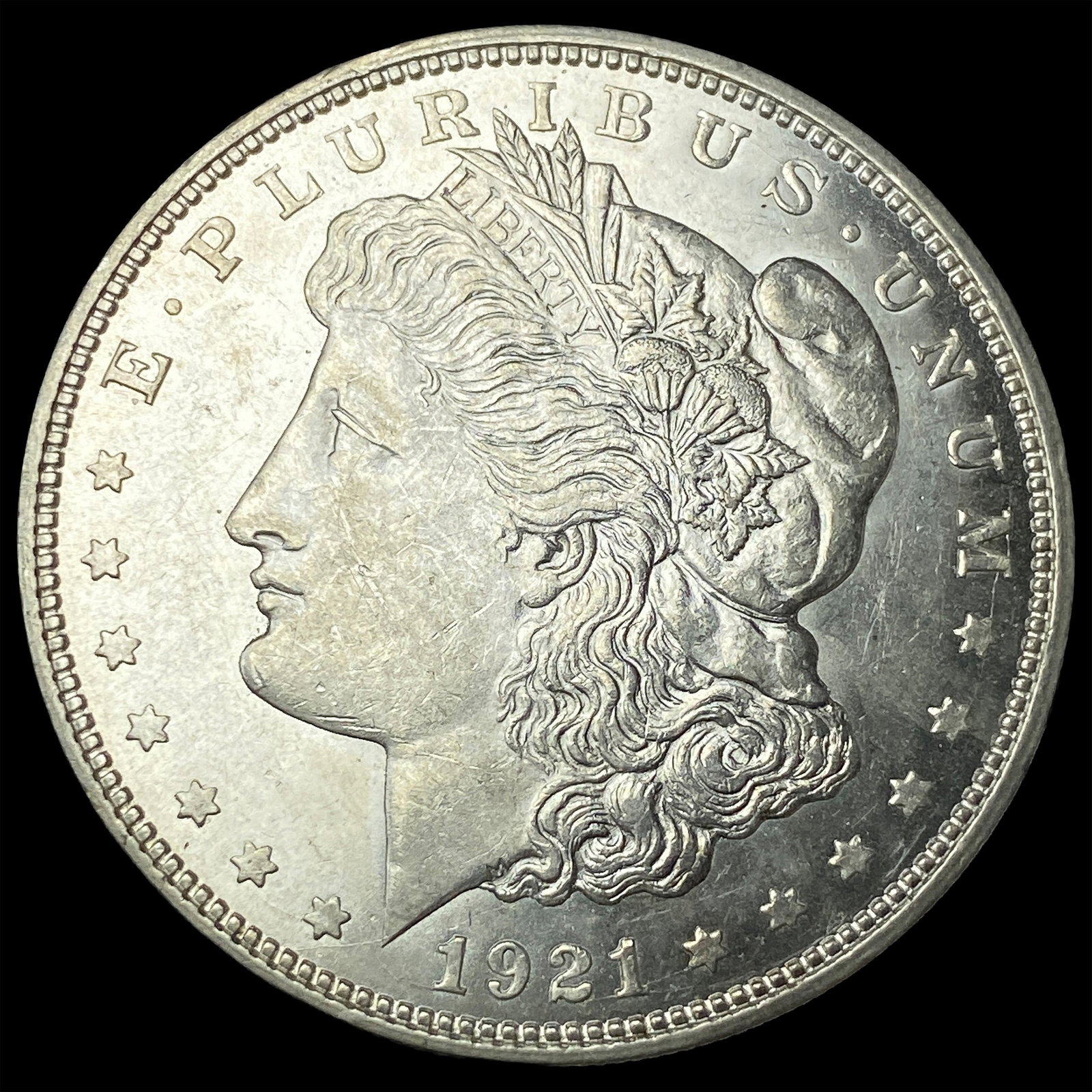 1921-D Silver Morgan Dollar UNCIRCULATED (1 of 2)