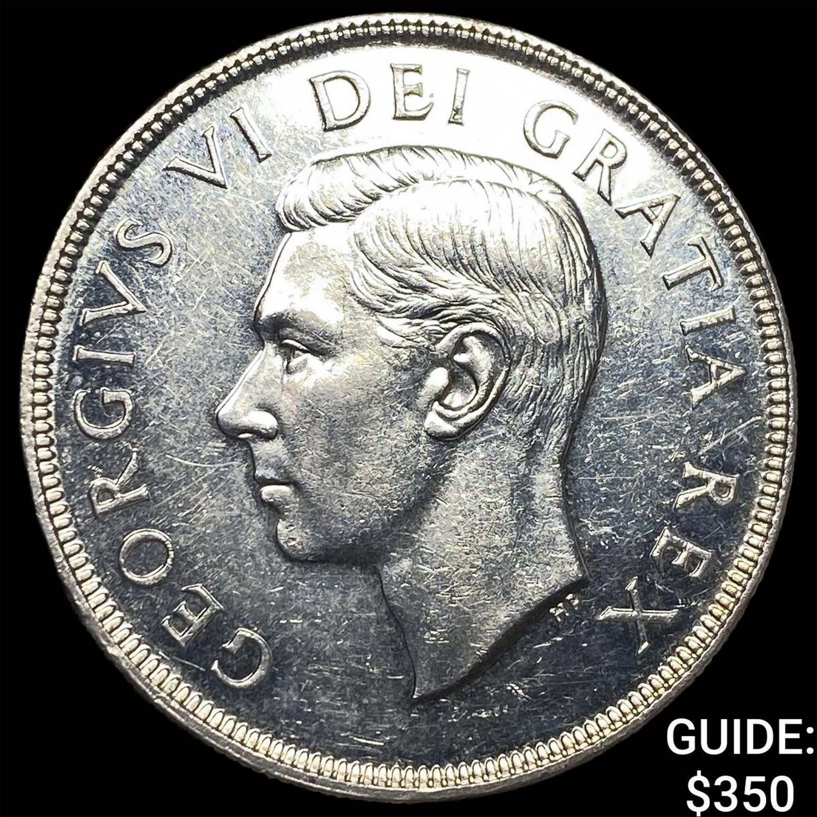 1950 Canadian Silver Dollar HIGH GRADE: 1950 Canadian Silver Dollar HIGH GRADE