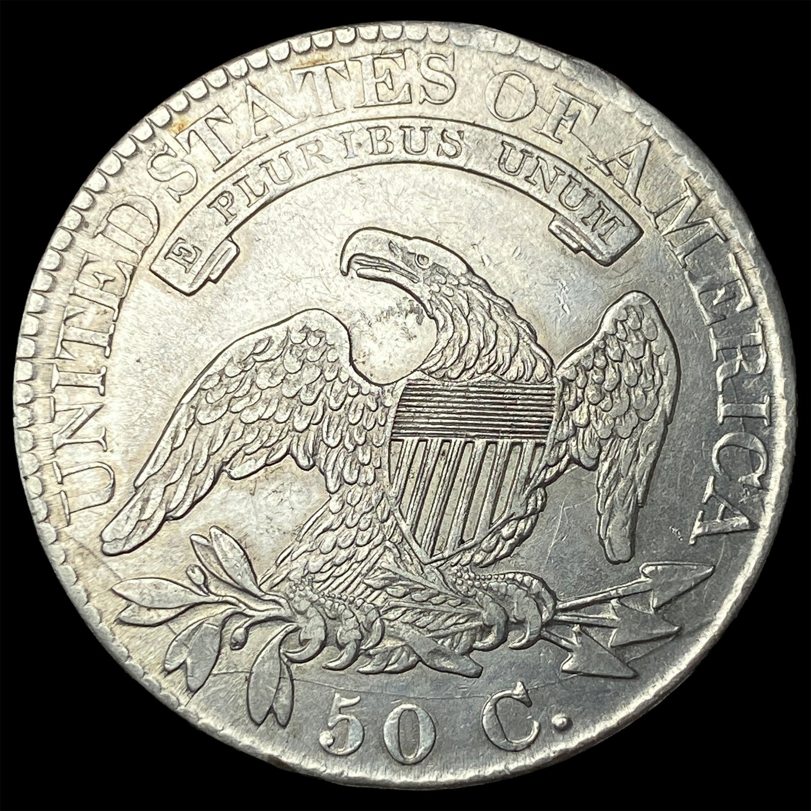 1826 Capped Bust Half Dollar CLOSELY UNCIRCULATED - 2