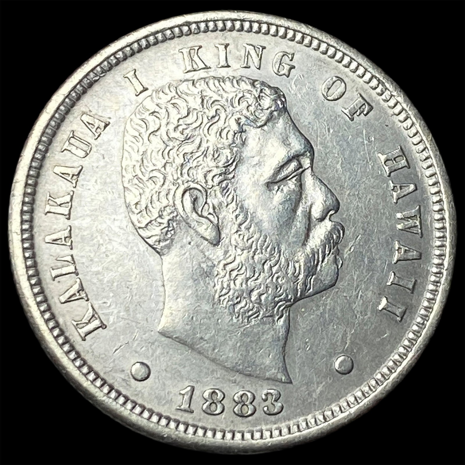 1883 Hawaii Silver Dime UNCIRCULATED (1 of 2)