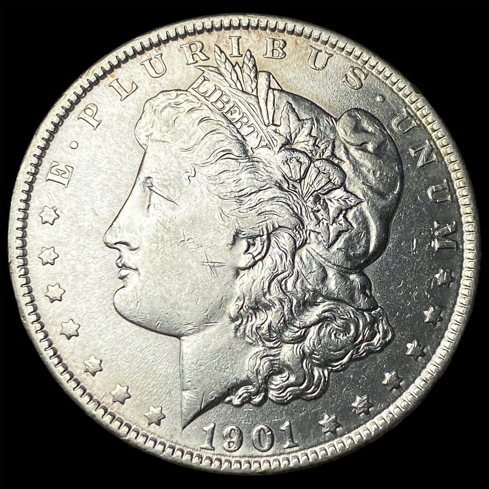 1901 Morgan Silver Dollar CLOSELY UNCIRCULATED (1 of 2)