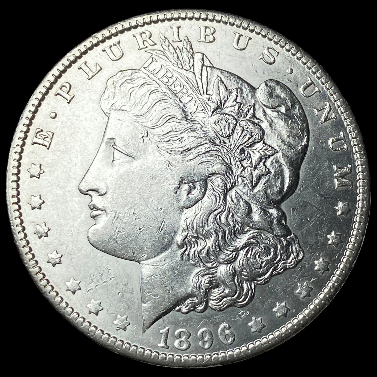 1896-O Morgan Silver Dollar CLOSELY UNCIRCULATED (1 of 2)