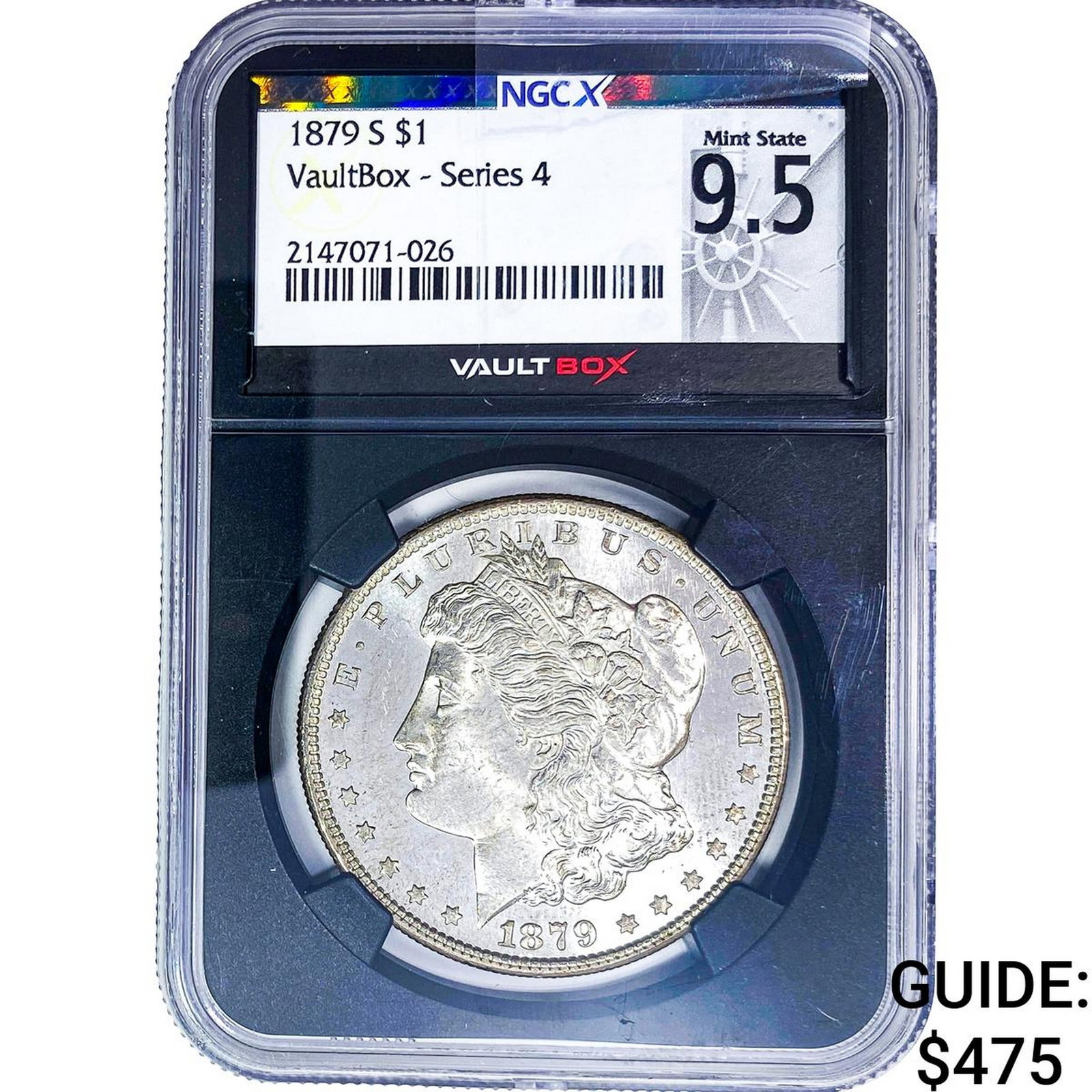 1879-S Morgan Silver Dollar NGC: 1879-S Morgan Silver Dollar NGC