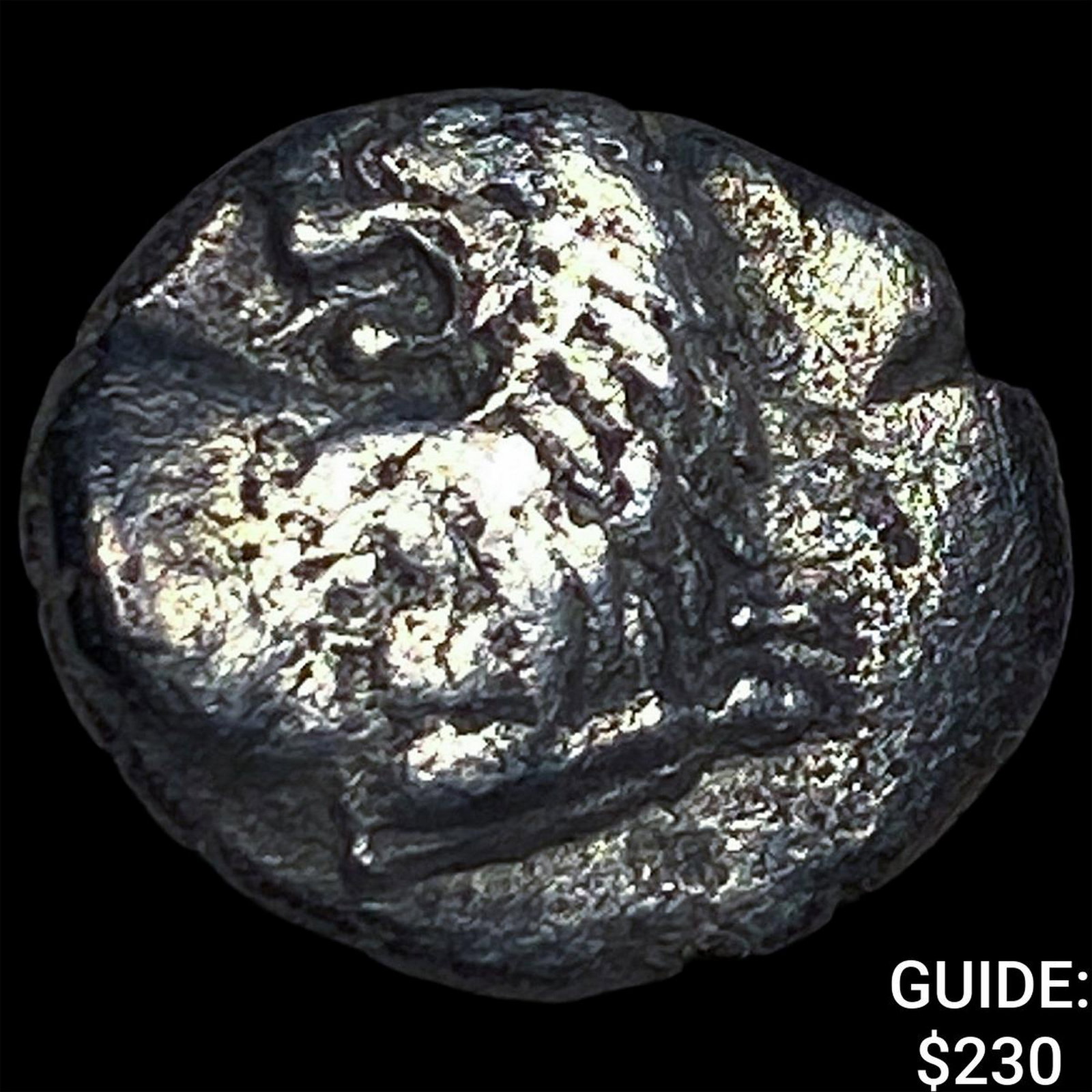 Ancient Greece Cherronesos 400-350 BC Silver Hemidrachm NEARLY UNCIRCULATED (1 of 2)