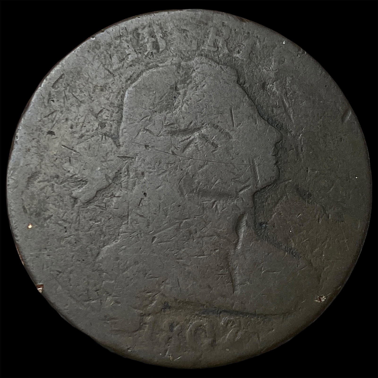 1802 Draped Bust Large Cent NICELY CIRCULATED (1 of 2)