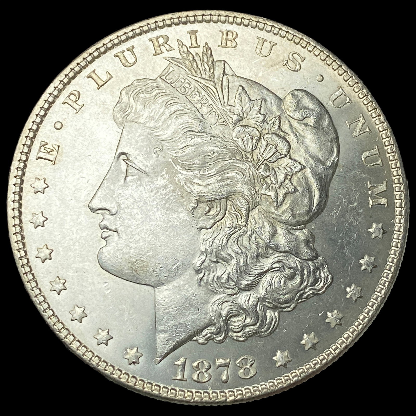 1878 Silver Morgan Dollar UNCIRCULATED: 1878 Silver Morgan Dollar UNCIRCULATED