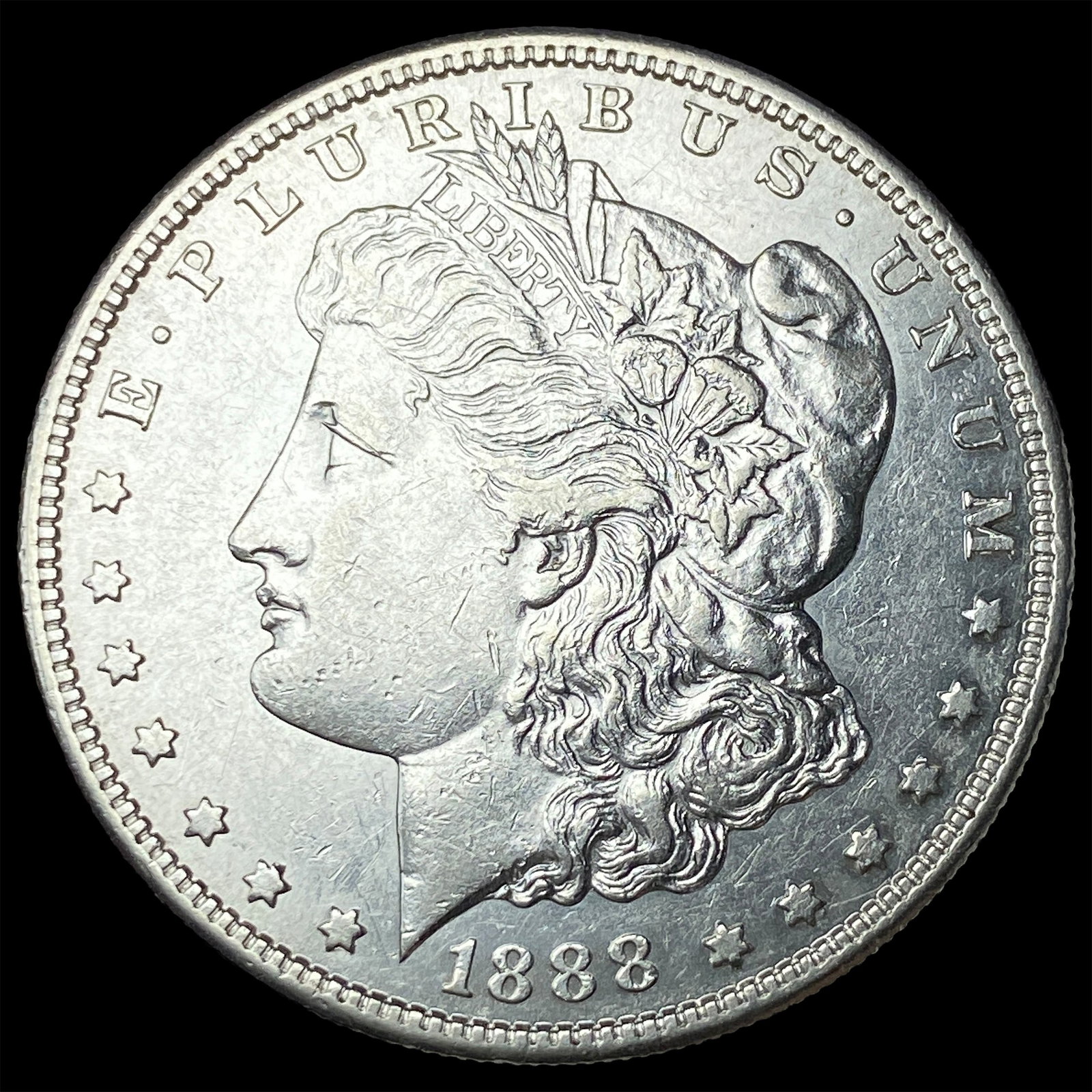 1888-S Silver Morgan Dollar CLOSELY UNCIRCULATED (1 of 2)
