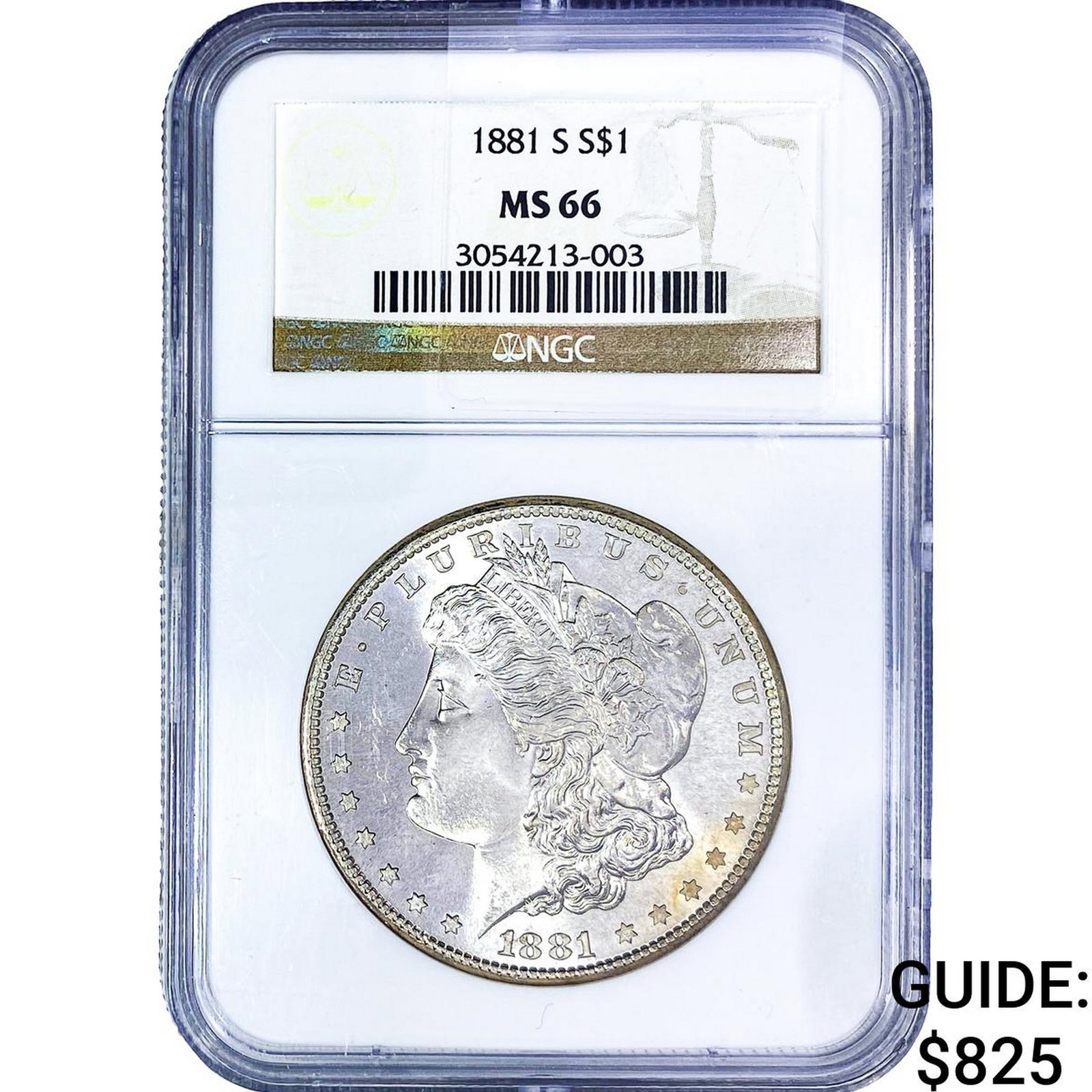 1881-S Morgan Silver Dollar NGC MS66 (1 of 2)