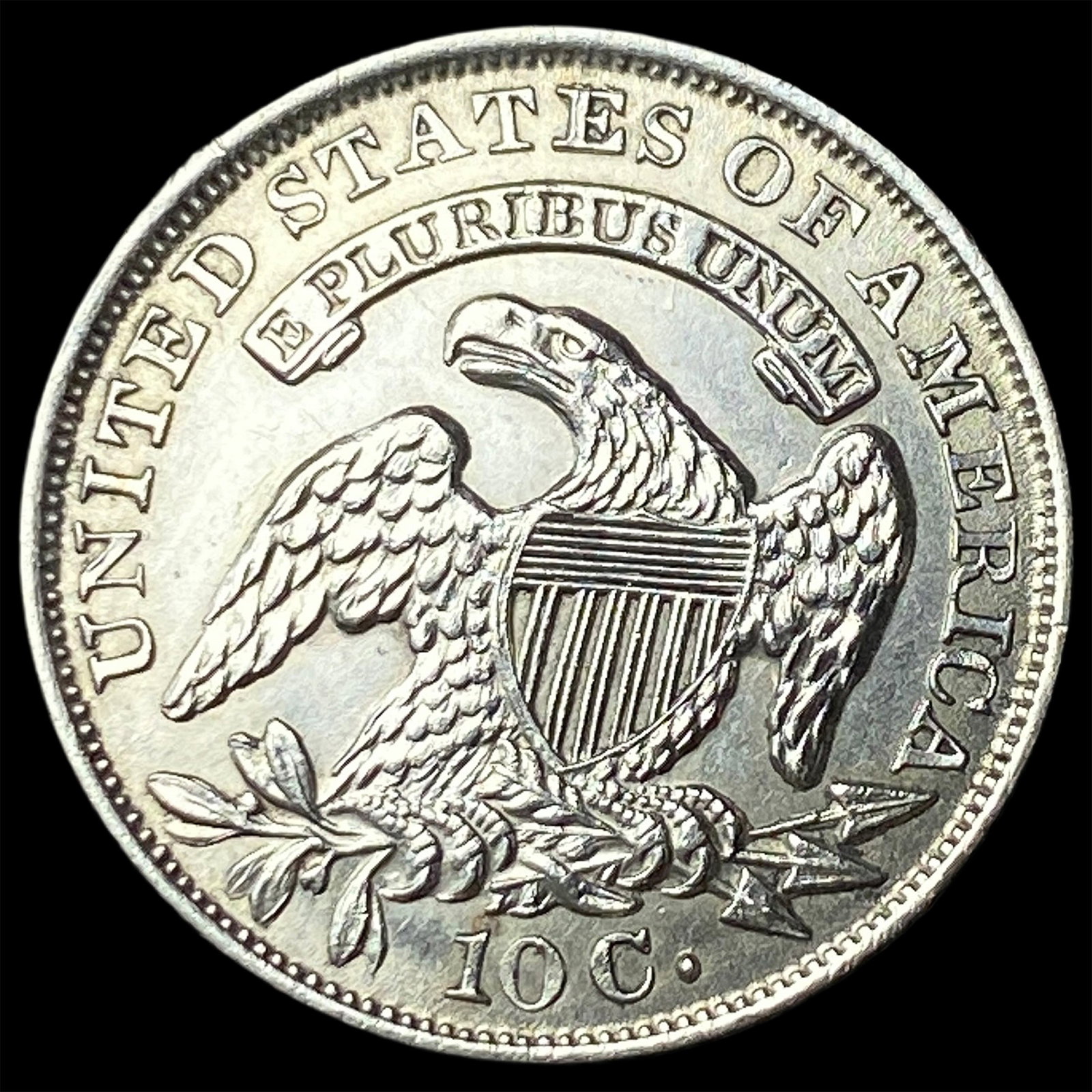 1835 Capped Bust Dime UNCIRCULATED - 2
