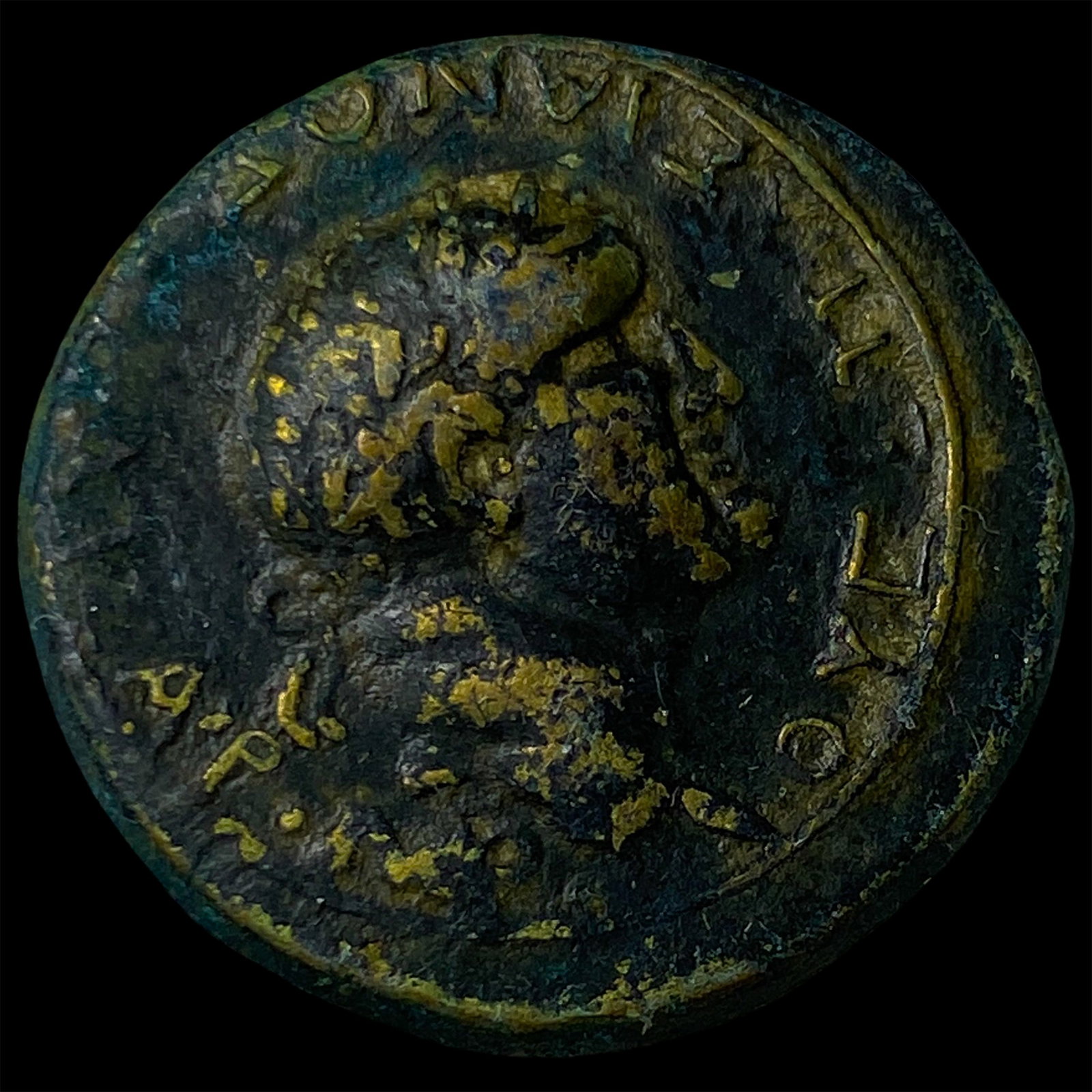 Roman Vespasian AD 69-79 Bronze AE 23 (1 of 2)