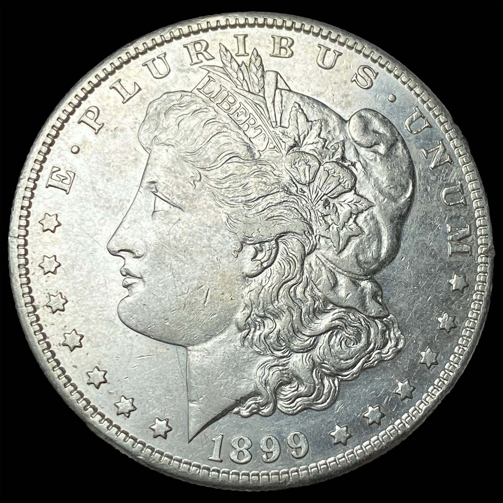 1899-S Silver Morgan Dollar CLOSELY UNCIRCULATED: 1899-S Silver Morgan Dollar CLOSELY UNCIRCULATED