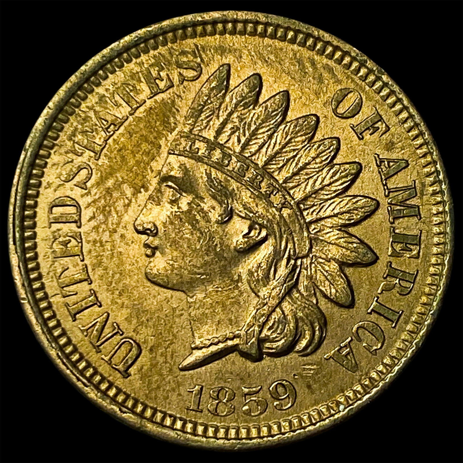 1859 Indian Head Cent CHOICE BU: 1859 Indian Head Cent CHOICE BU