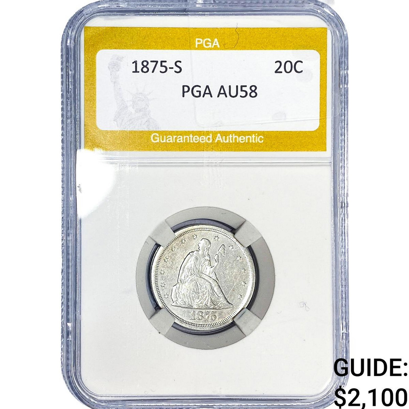 1875-S PGA AU58 20C (1 of 2)