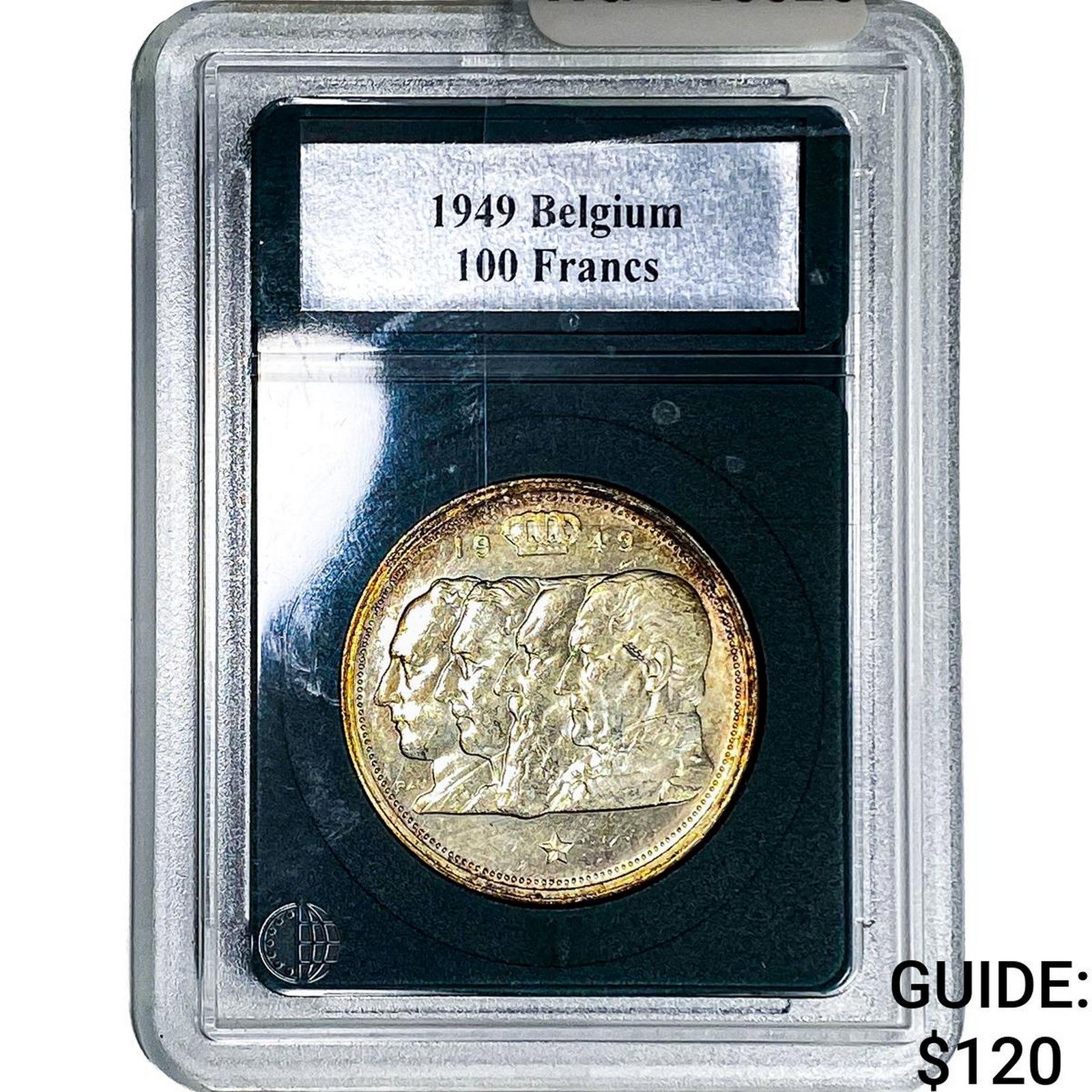 1949 Belgium Silver 100 Francs (1 of 2)