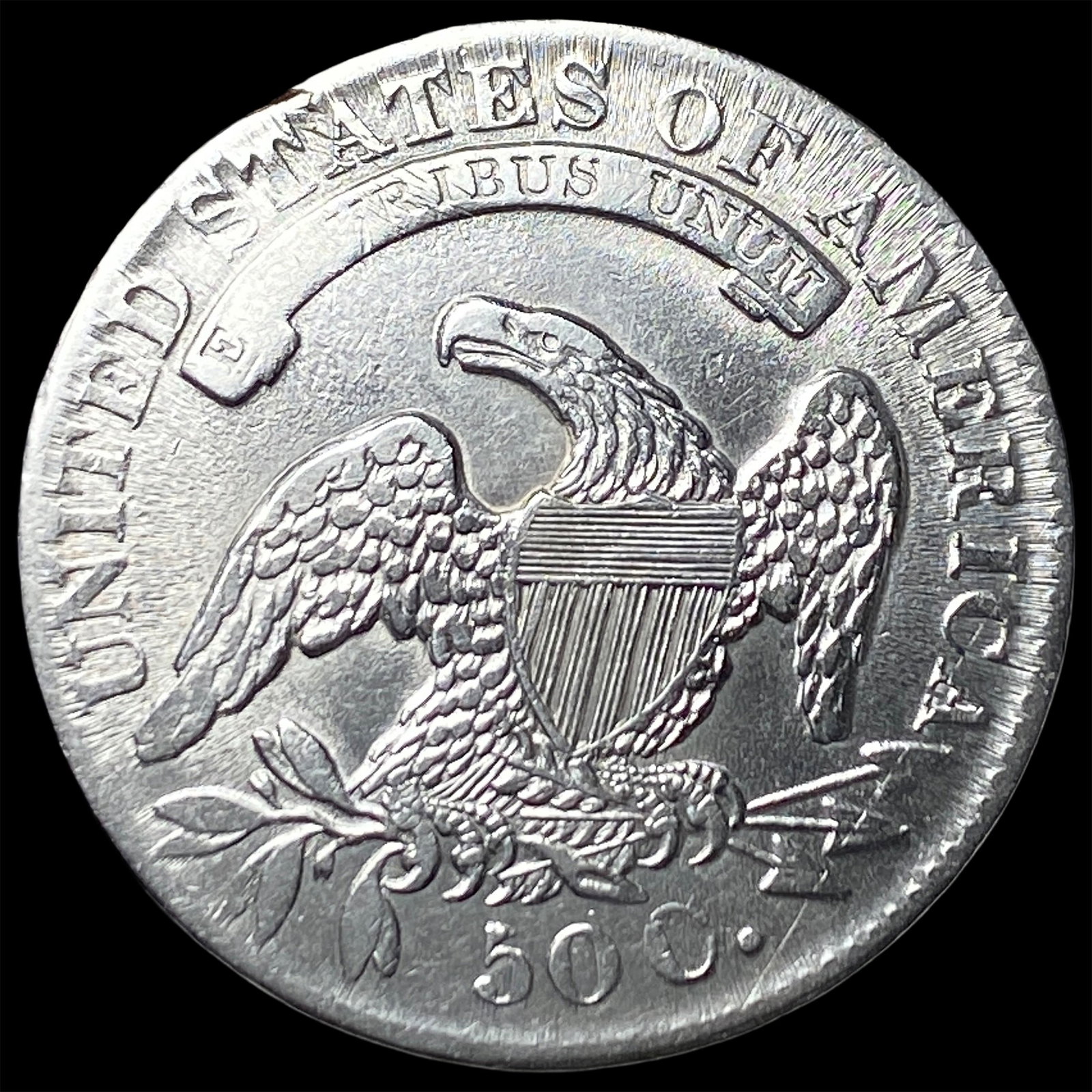 1832 Capped Bust Half Dollar CLOSELY UNCIRCULATED - 2