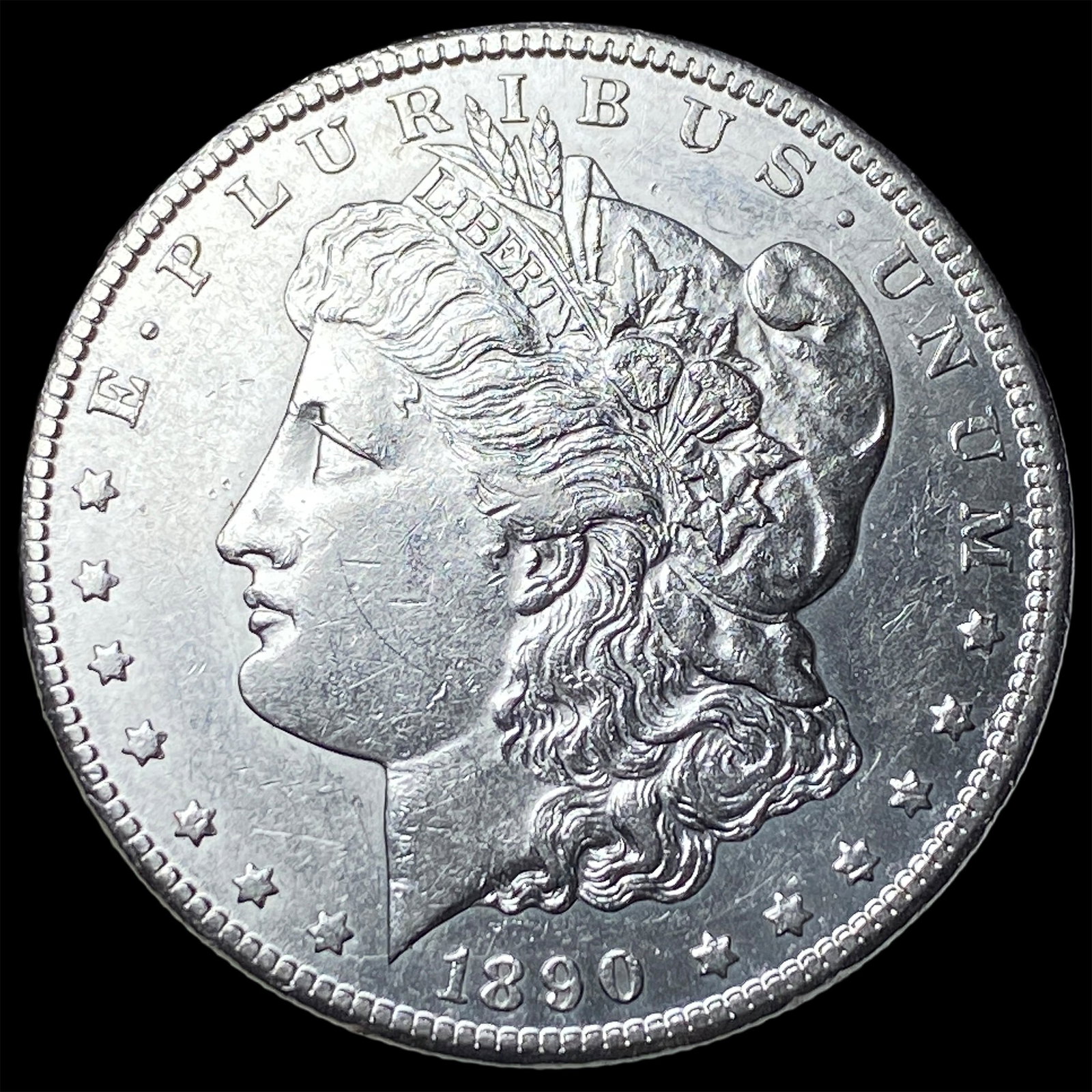 1890-CC Silver Morgan Dollar UNCIRCULATED: 1890-CC Silver Morgan Dollar UNCIRCULATED
