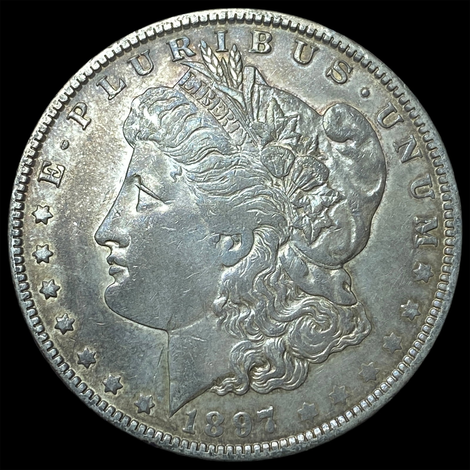 1897-O Silver Morgan Dollar LIGHTLY CIRCULATED: 1897-O Silver Morgan Dollar LIGHTLY CIRCULATED