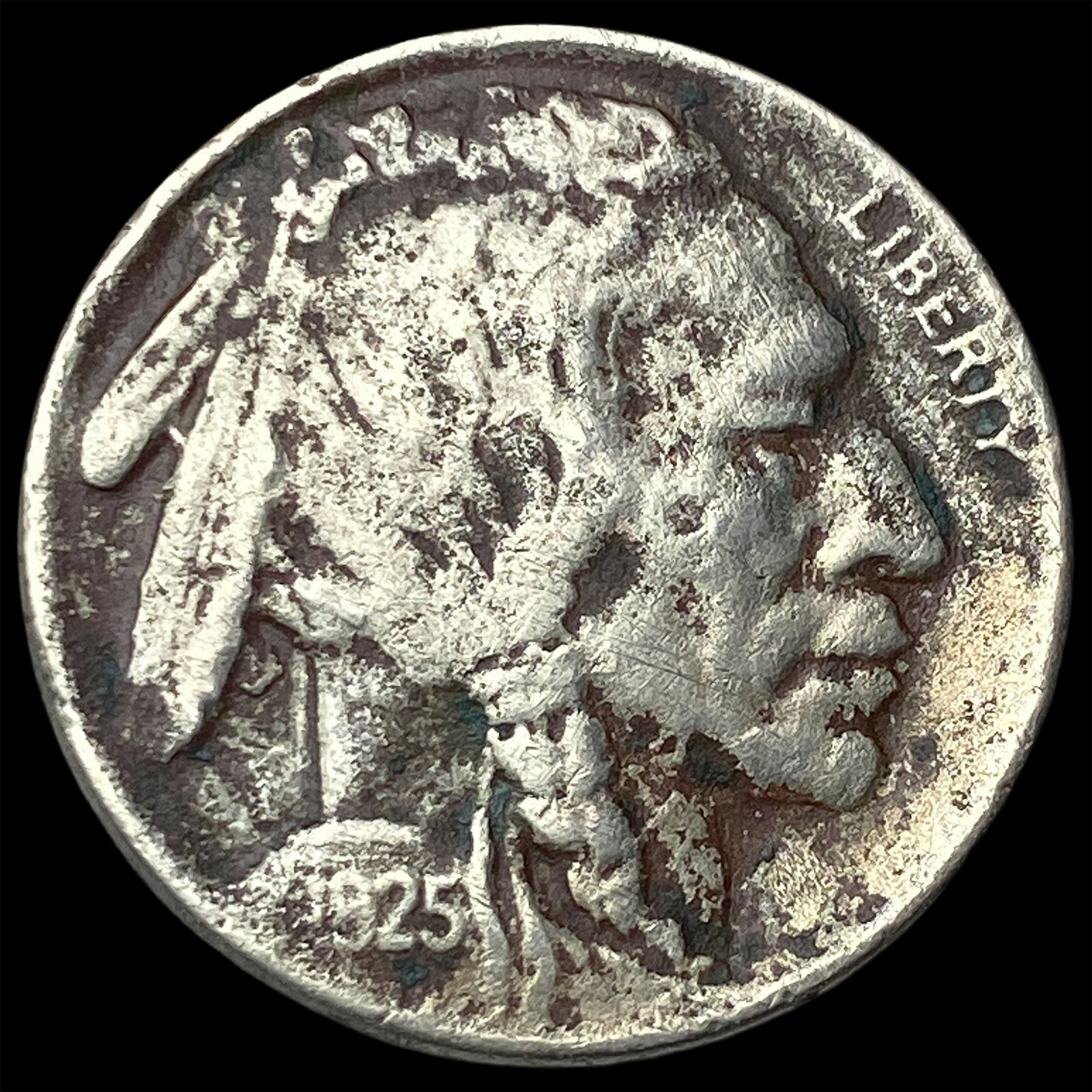 1925-D Buffalo Nickel LIGHTLY CIRCULATED: 1925-D Buffalo Nickel LIGHTLY CIRCULATED