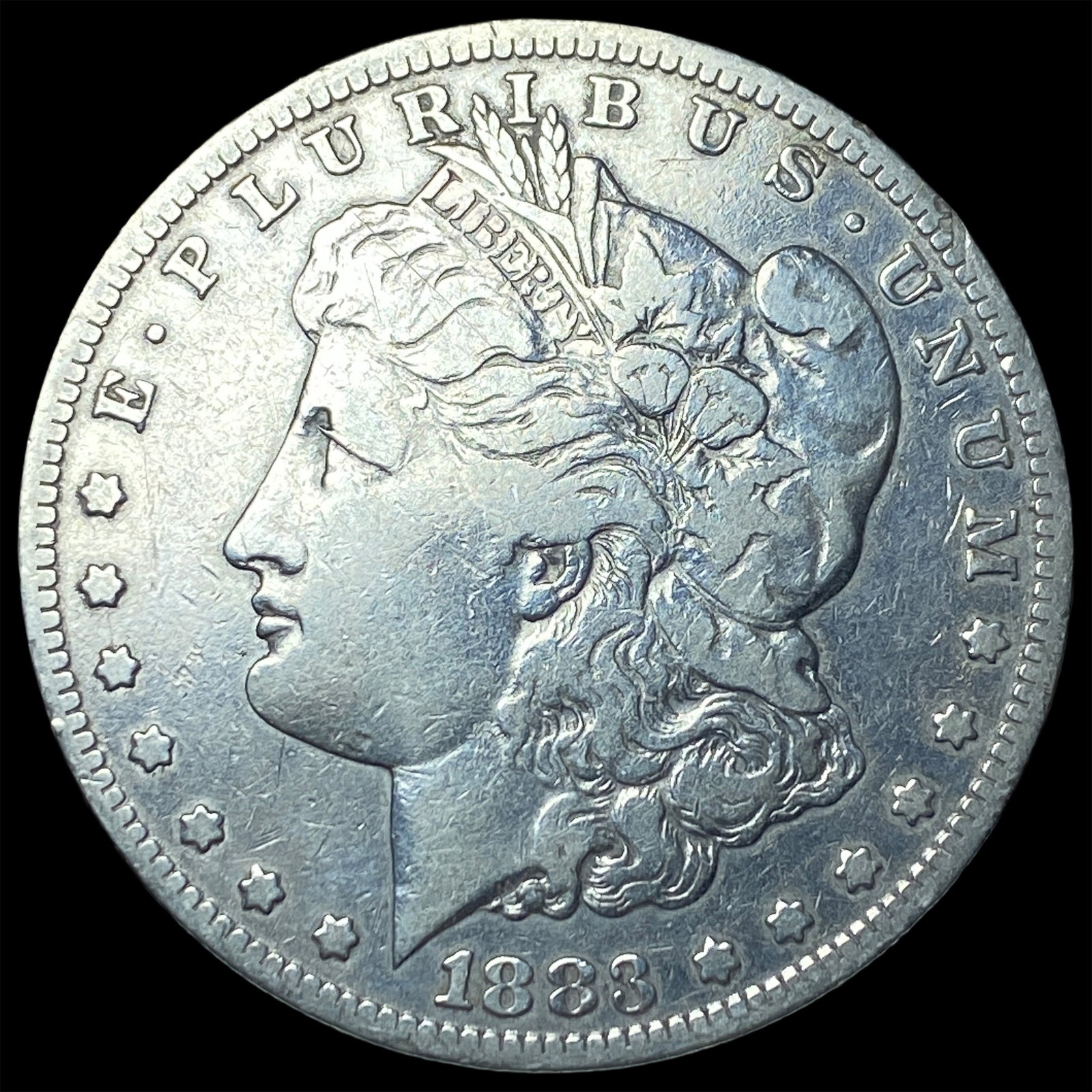 1883-S Morgan Silver Dollar LIGHTLY CIRCULATED: 1883-S Morgan Silver Dollar LIGHTLY CIRCULATED