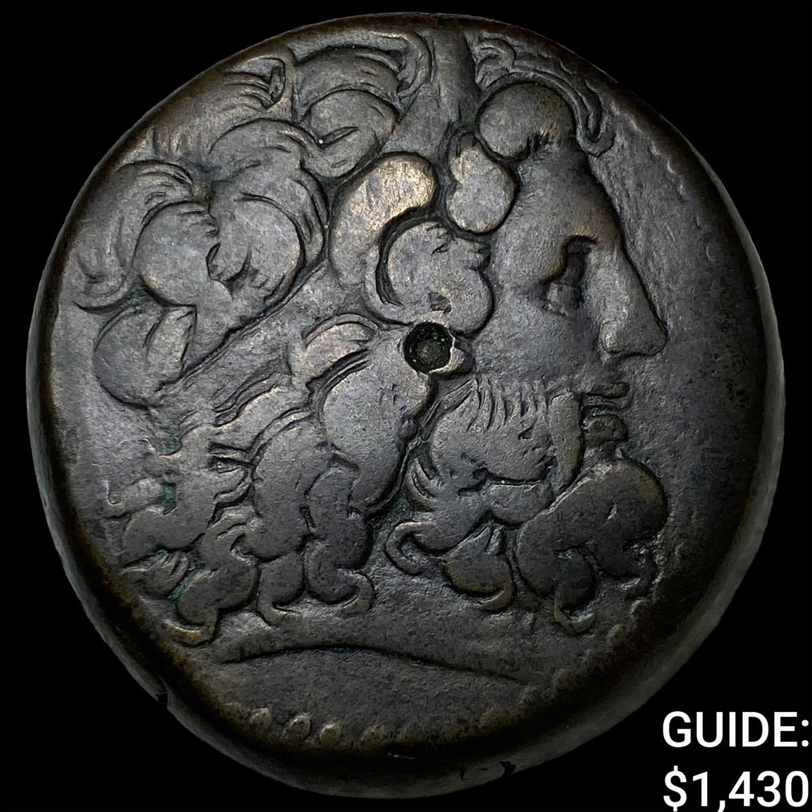 Egypt Ptolemy IV Bronze Drachm (1 of 2)