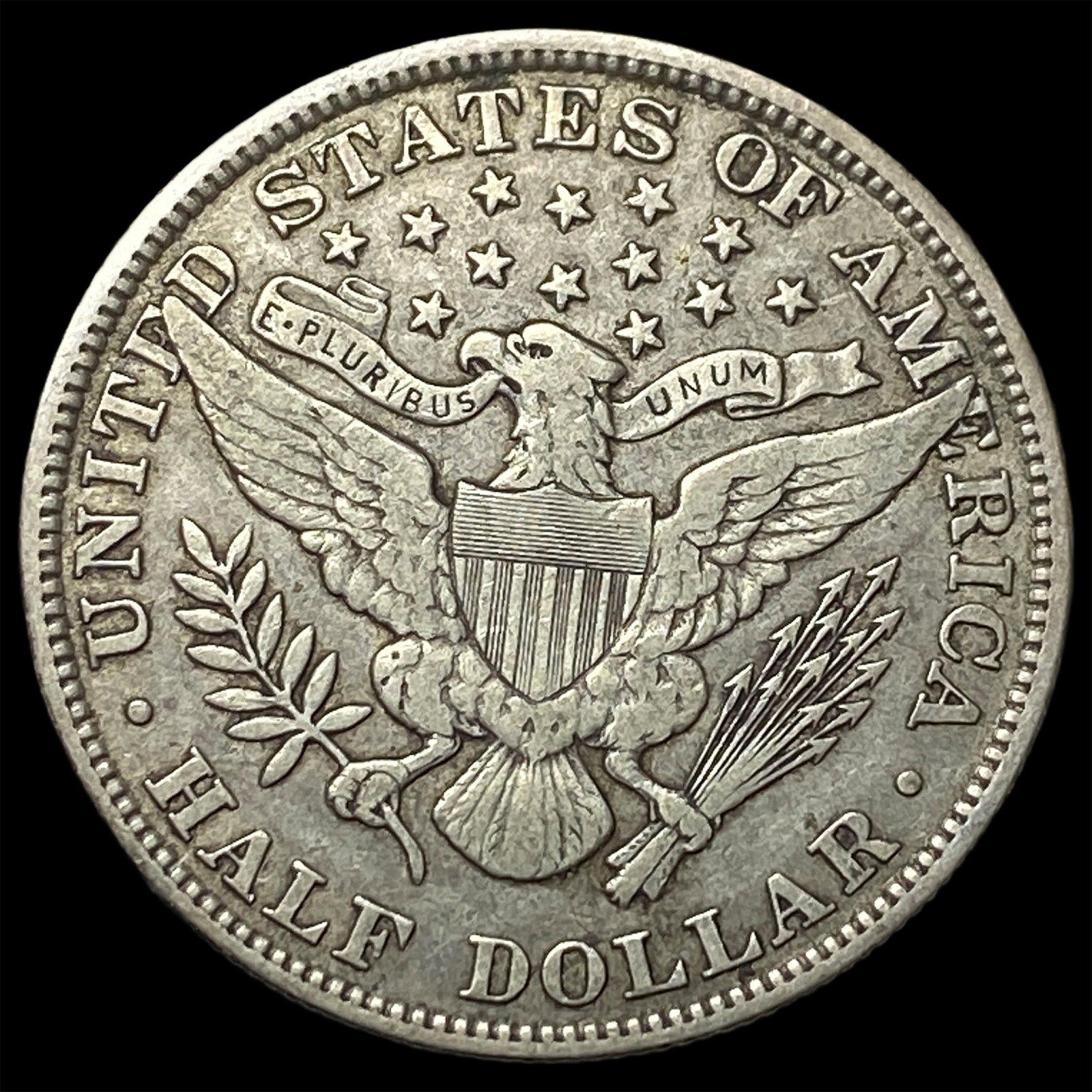 1908 Barber Half Dollar NEARLY UNCIRCULATED - 2