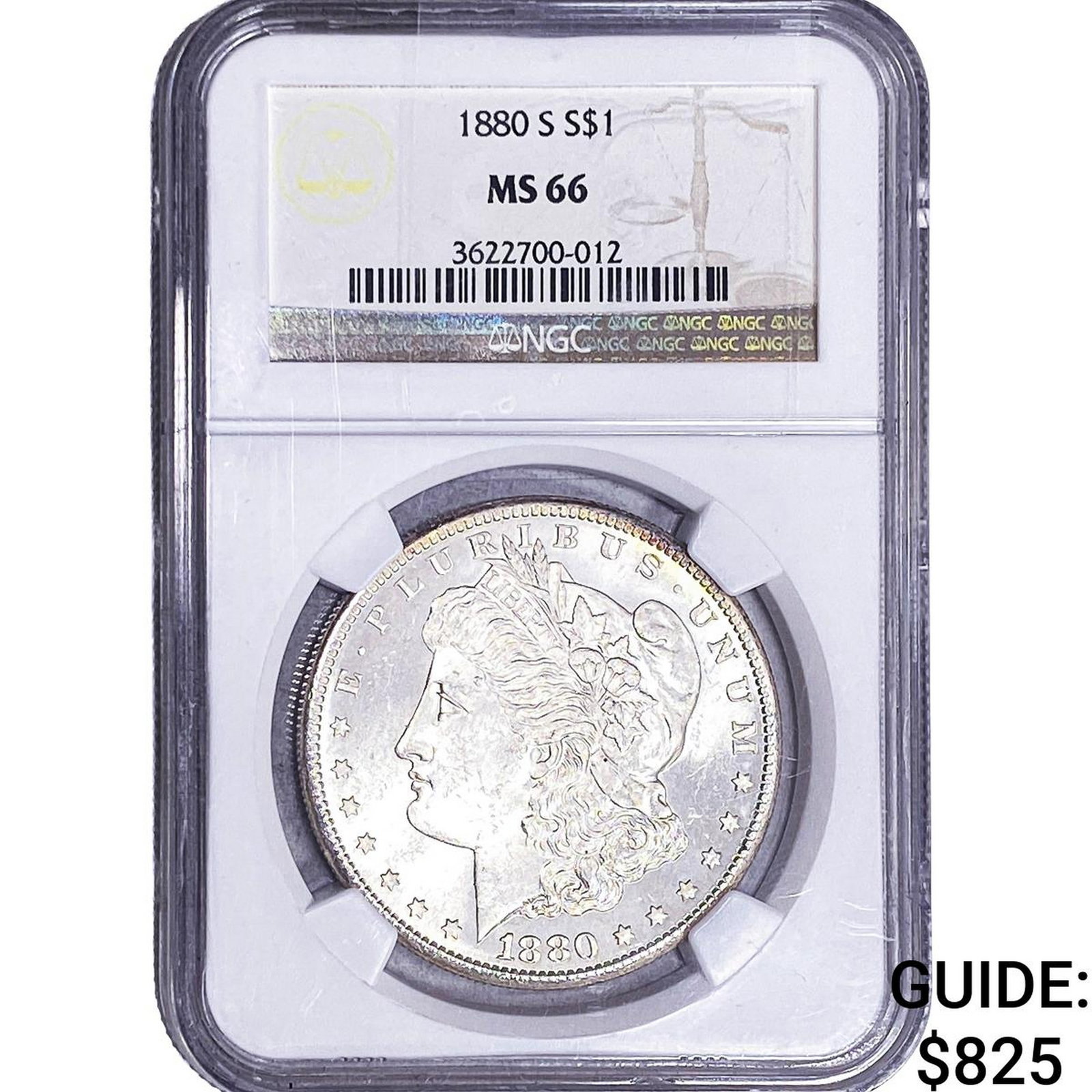 1880-S Morgan Silver Dollar NGC MS66 (1 of 2)