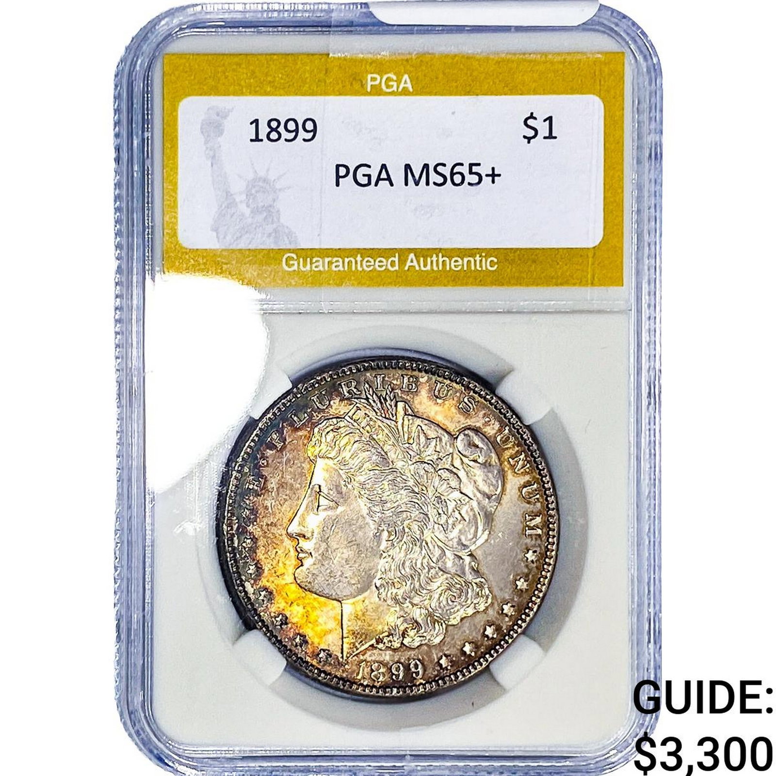 1899 Morgan Silver Dollar PGA MS65+ (1 of 2)