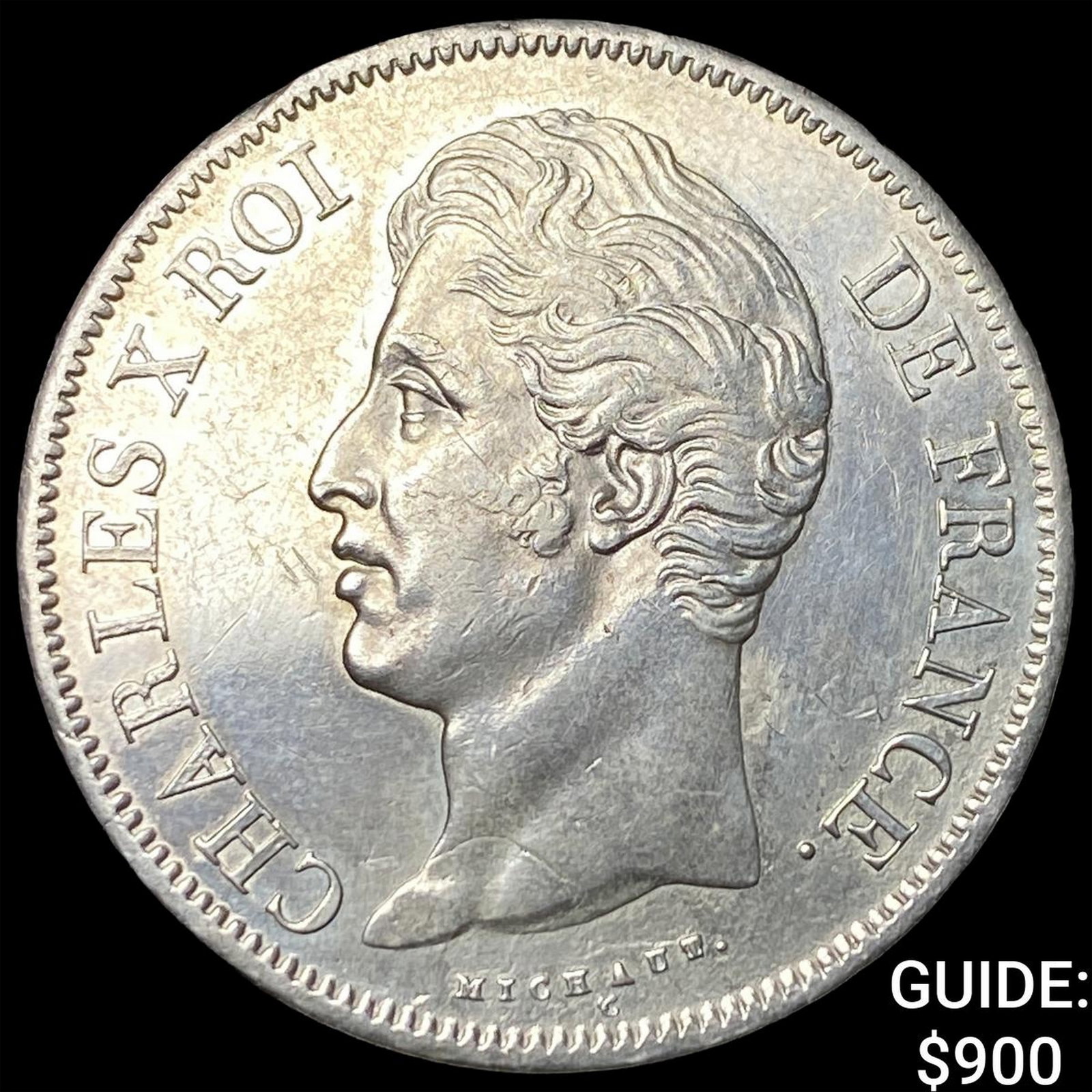1828W France Silver 5 Francs (1 of 2)