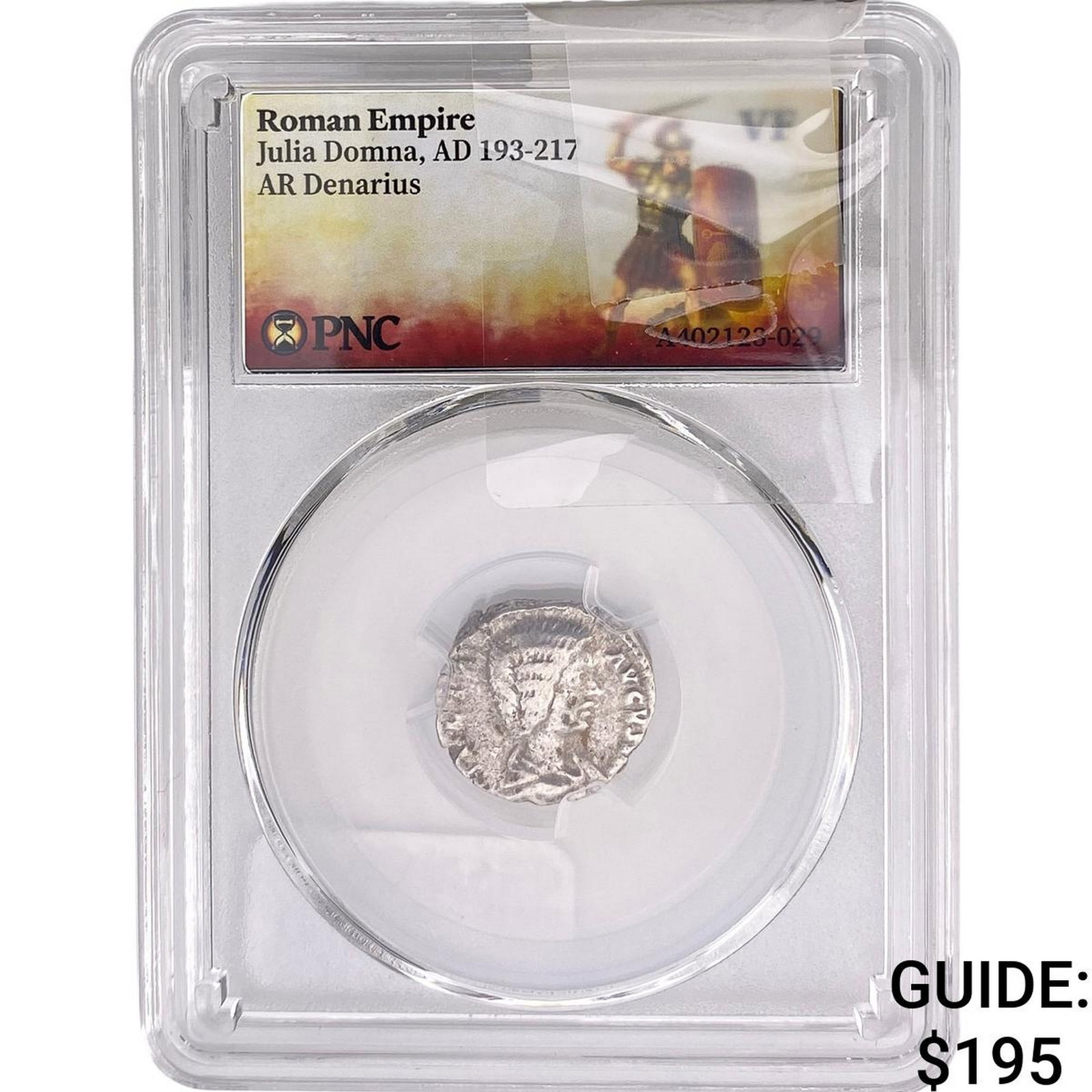 Roman Julia Domna, AD 193-217 AR Denarius PNC VF (1 of 2)