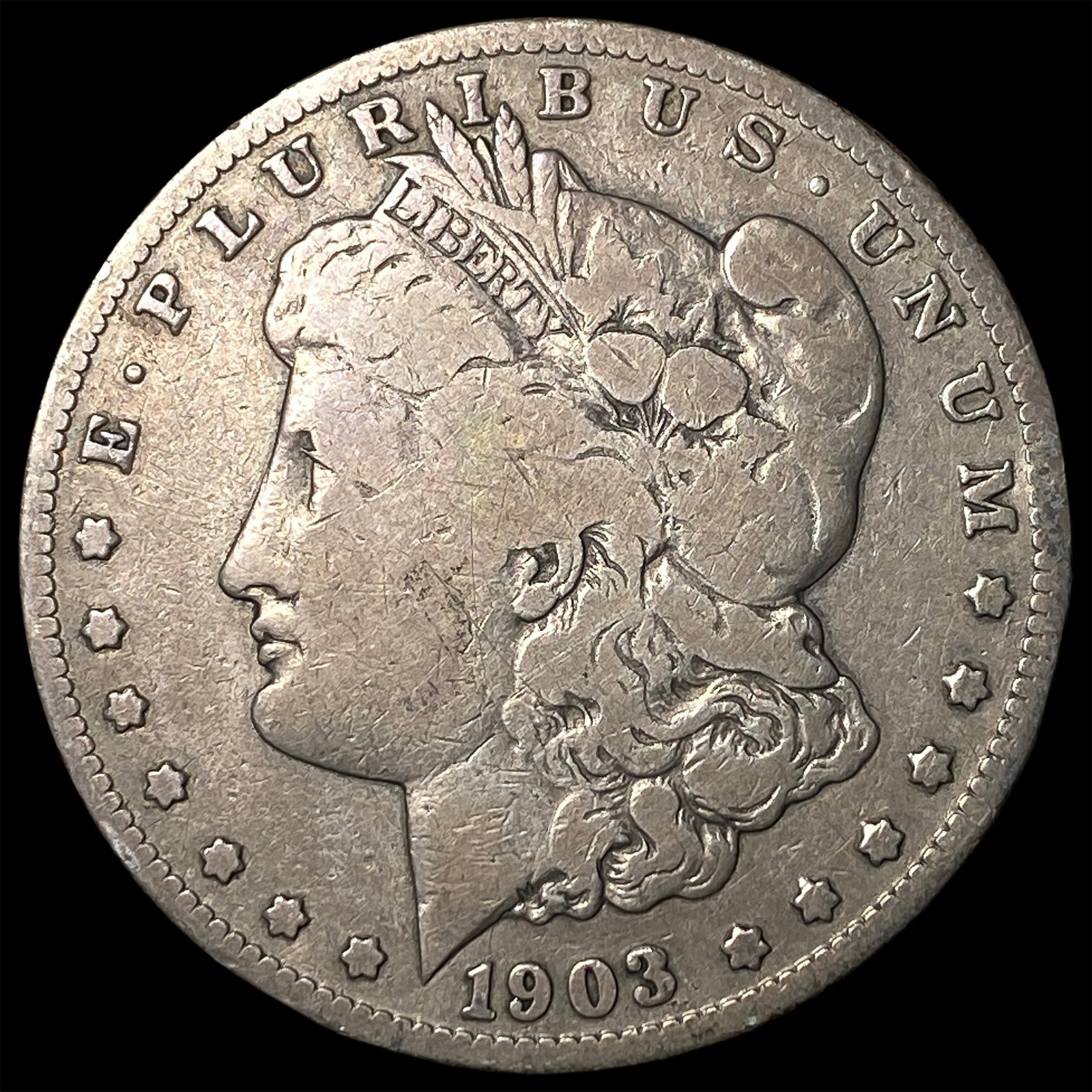 1903-S Silver Morgan Dollar LIGHTLY CIRCULATED (1 of 2)