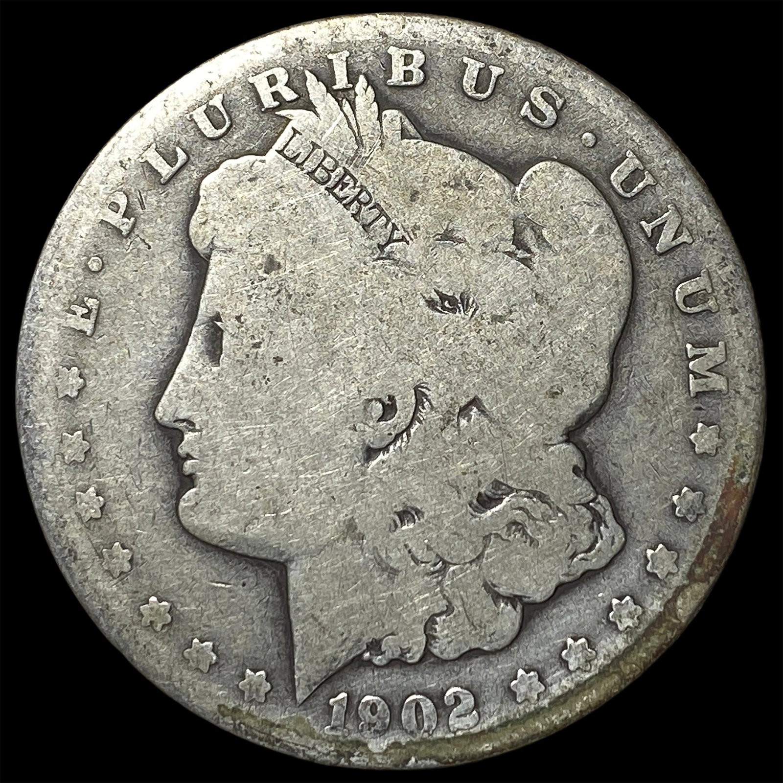 1902-S Silver Morgan Dollar LIGHTLY CIRCULATED (1 of 2)