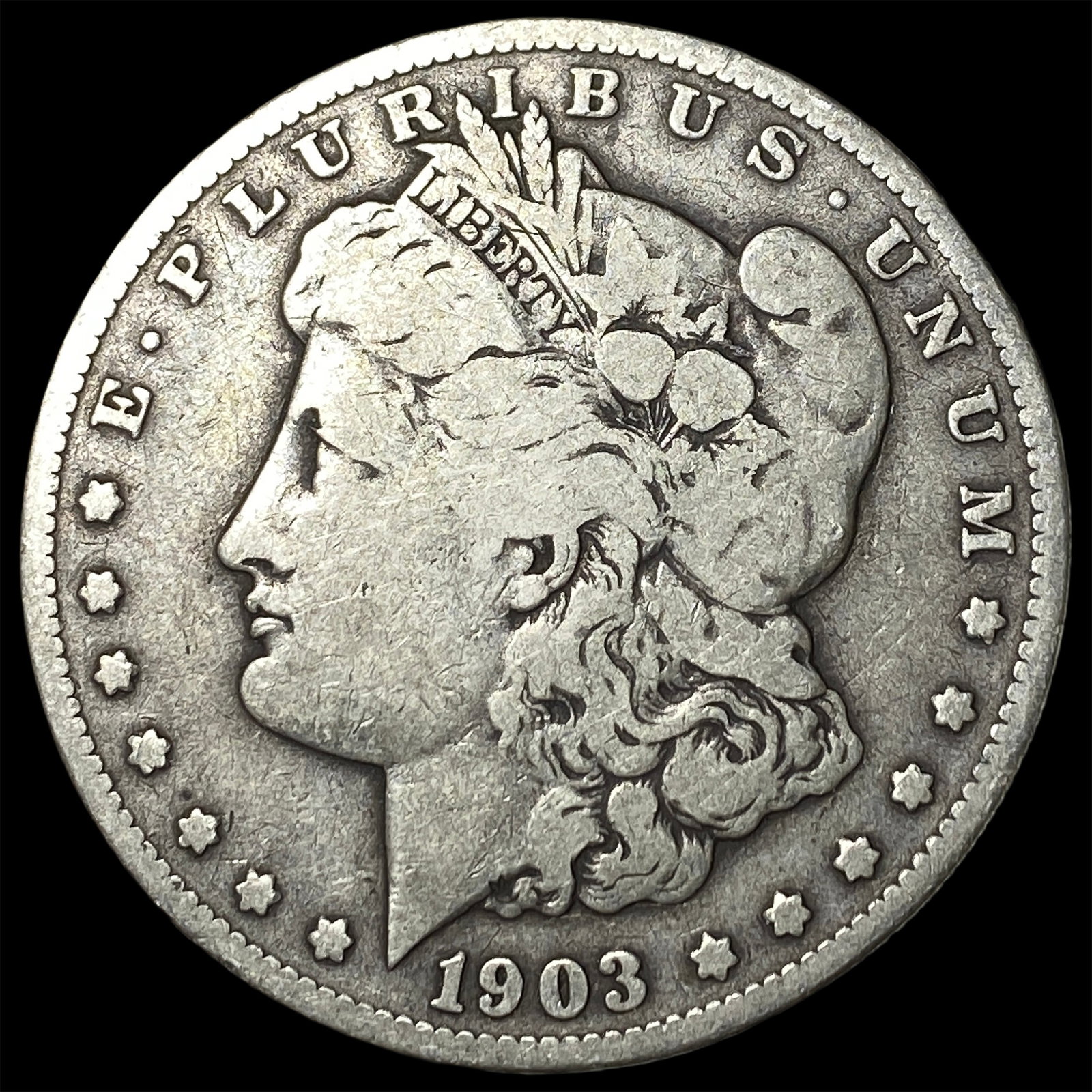 1903-S Silver Morgan Dollar LIGHTLY CIRCULATED (1 of 2)
