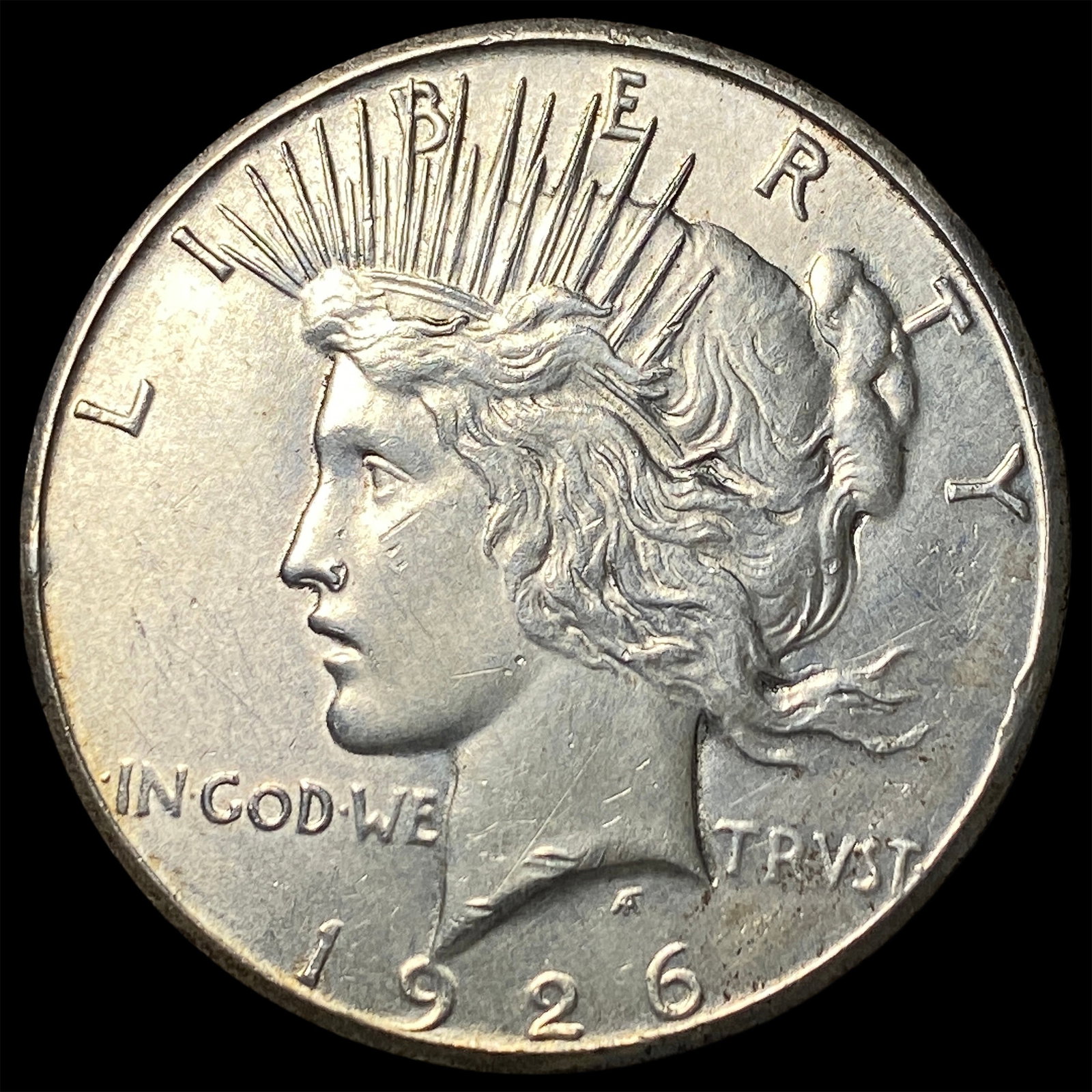 1926 Peace Silver Dollar CHOICE AU (1 of 2)