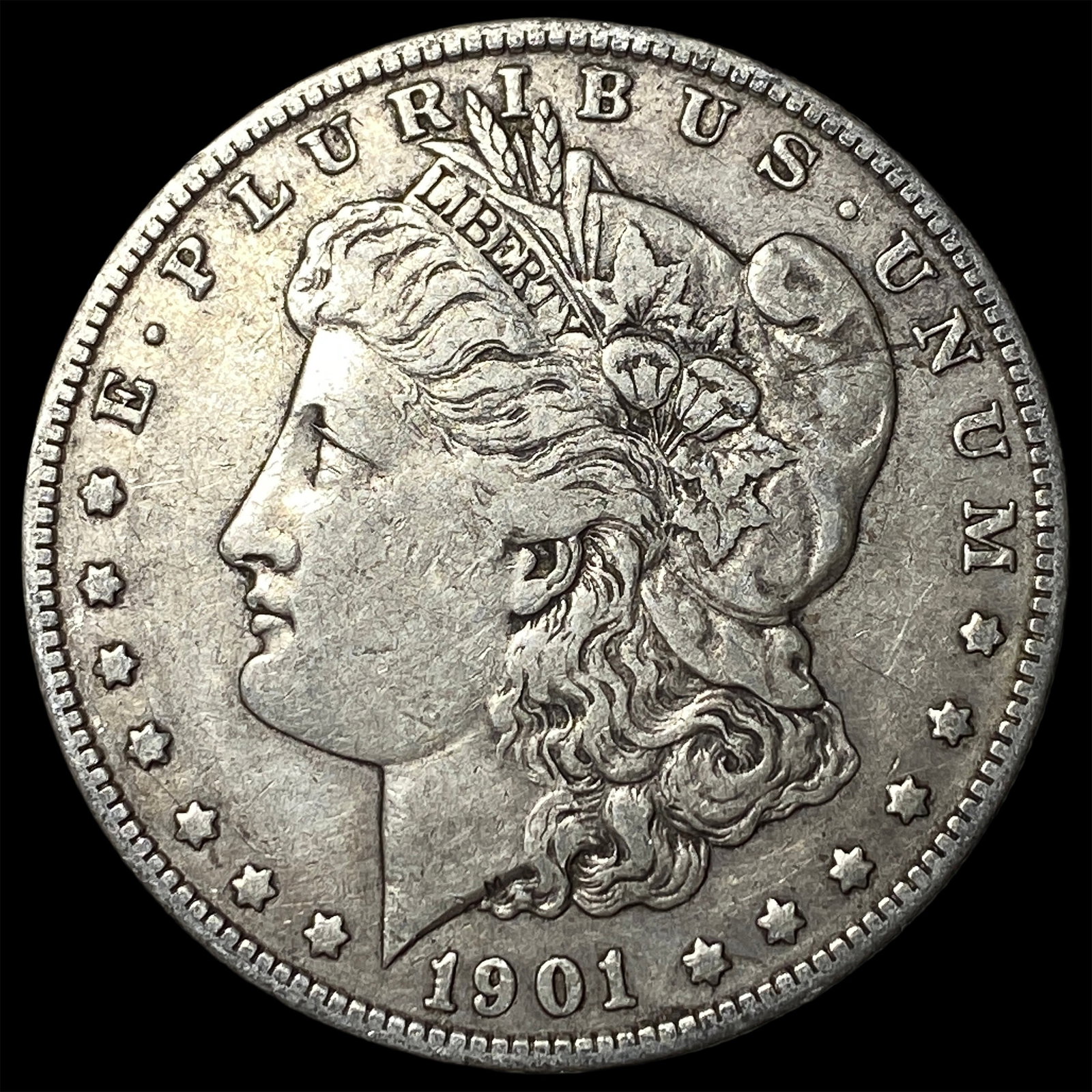 1901-S Silver Morgan Dollar HIGH GRADE: 1901-S Silver Morgan Dollar HIGH GRADE