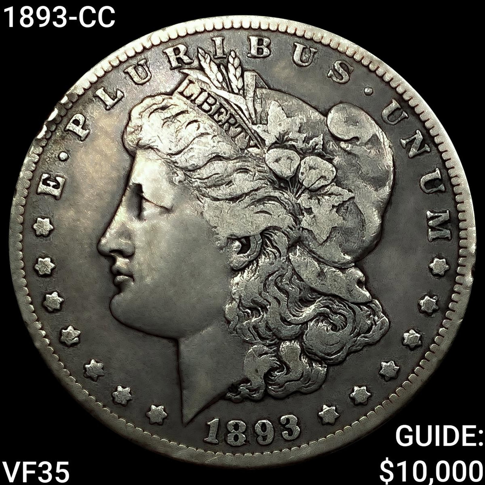 1893-CC Morgan Silver Dollar (1 of 2)