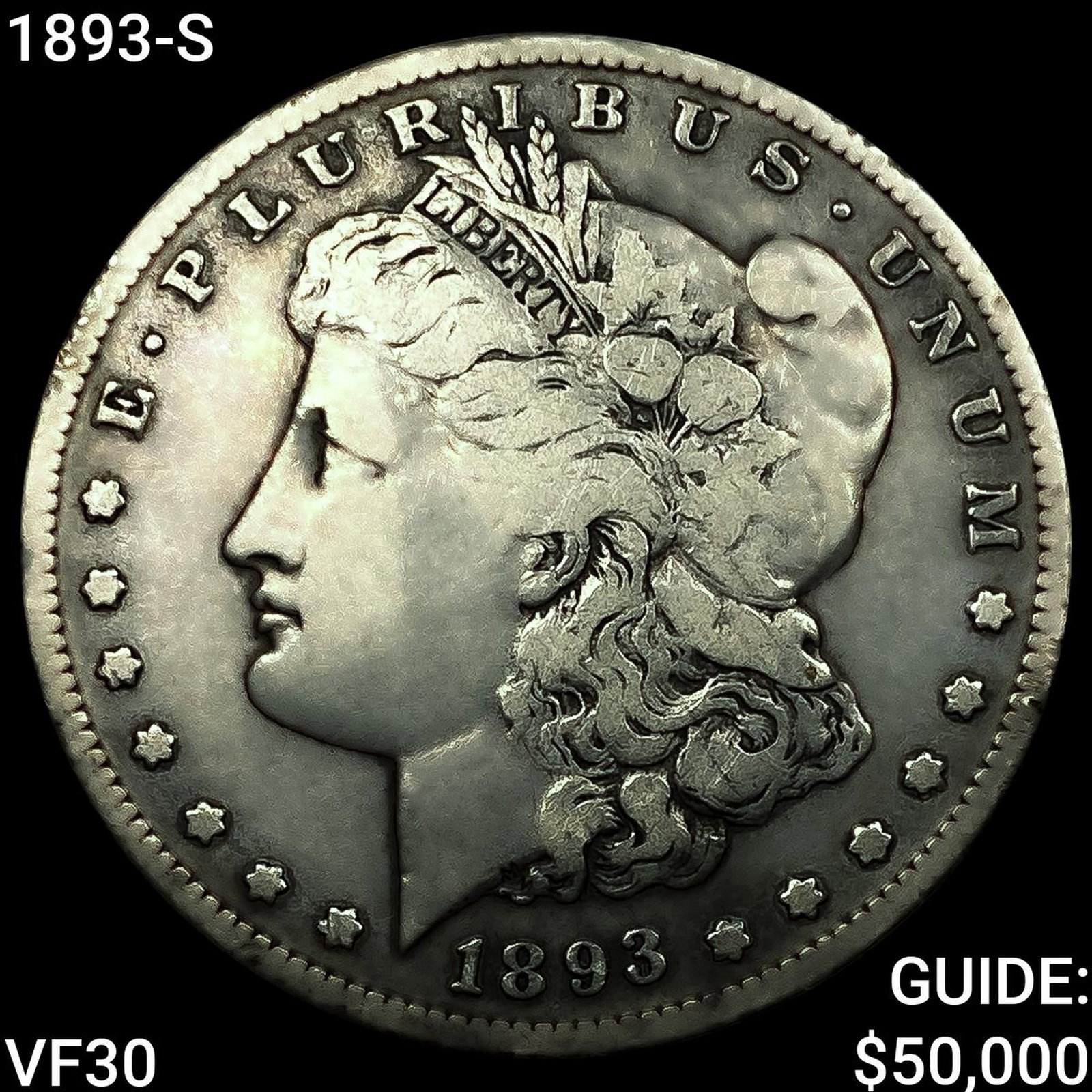 1893-S Morgan Silver Dollar (1 of 2)